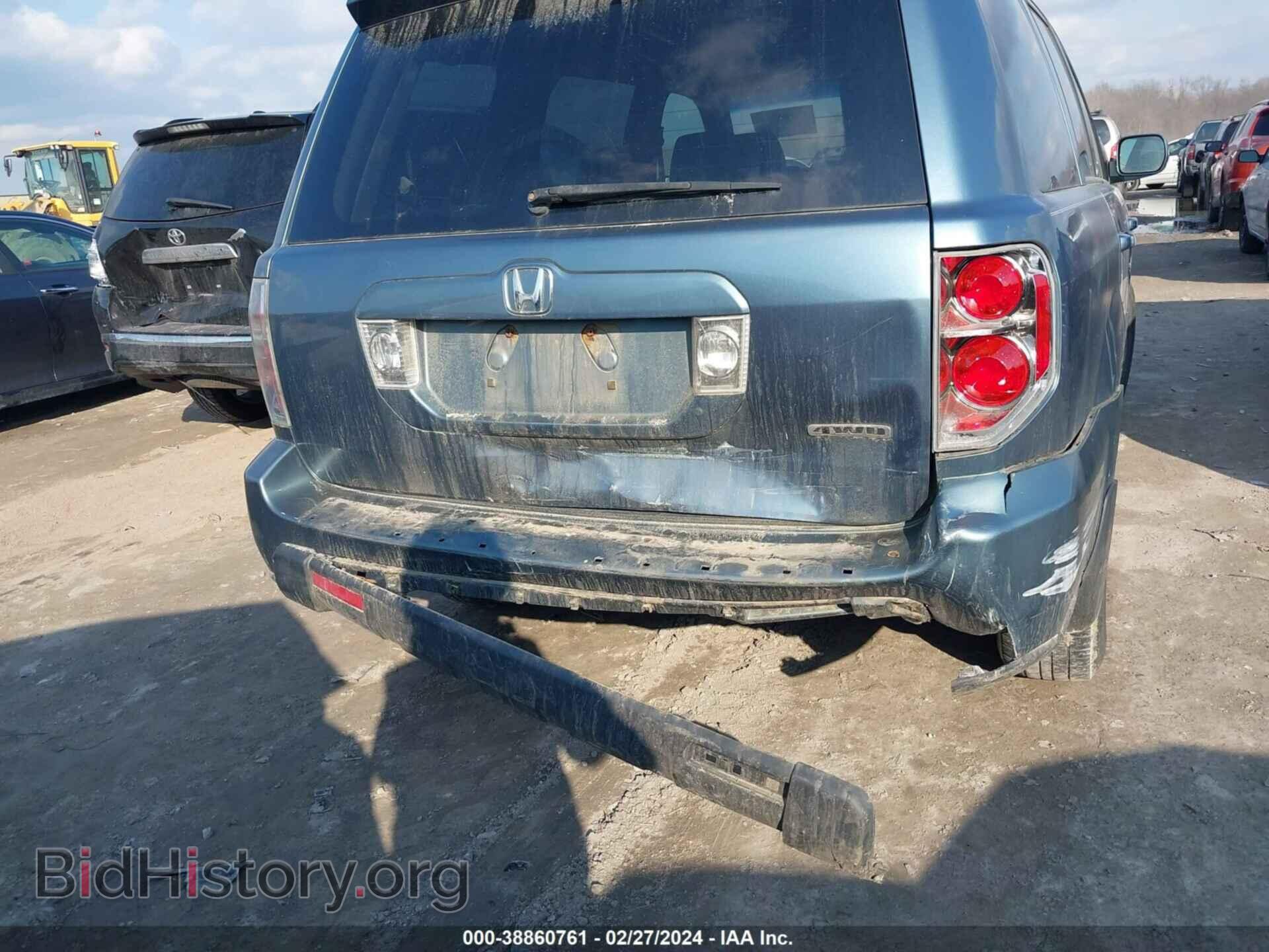 2007 HONDA PILOT - VIN: 5FNYF184X7B031962 - Фото 6