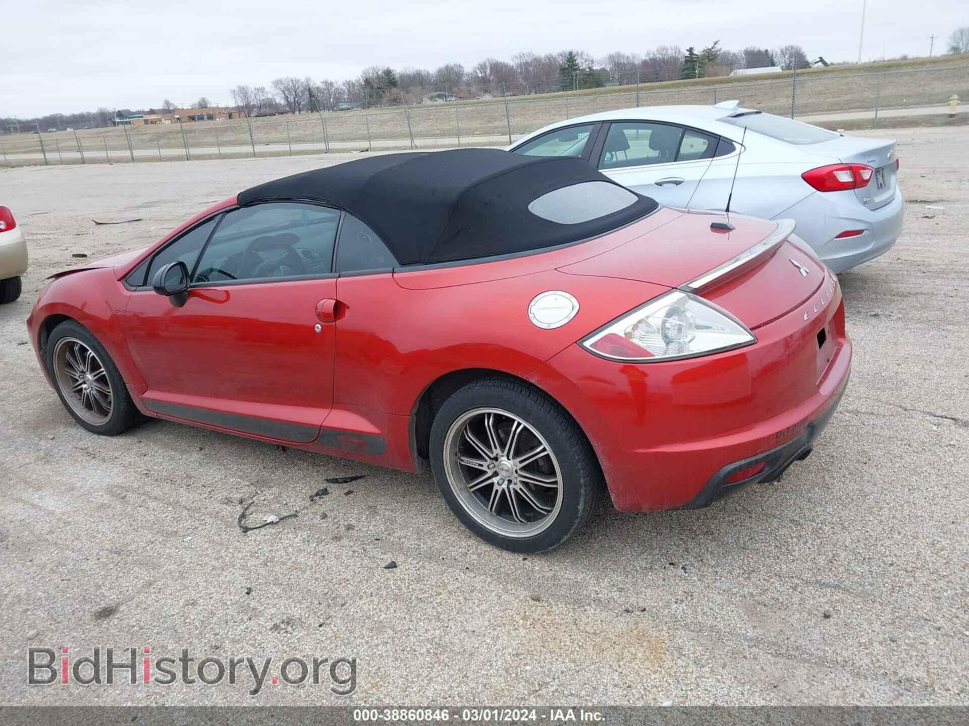 2012 MITSUBISHI ECLIPSE SPYDER - VIN: 4A37L5EF8CE008240 - Фото 3