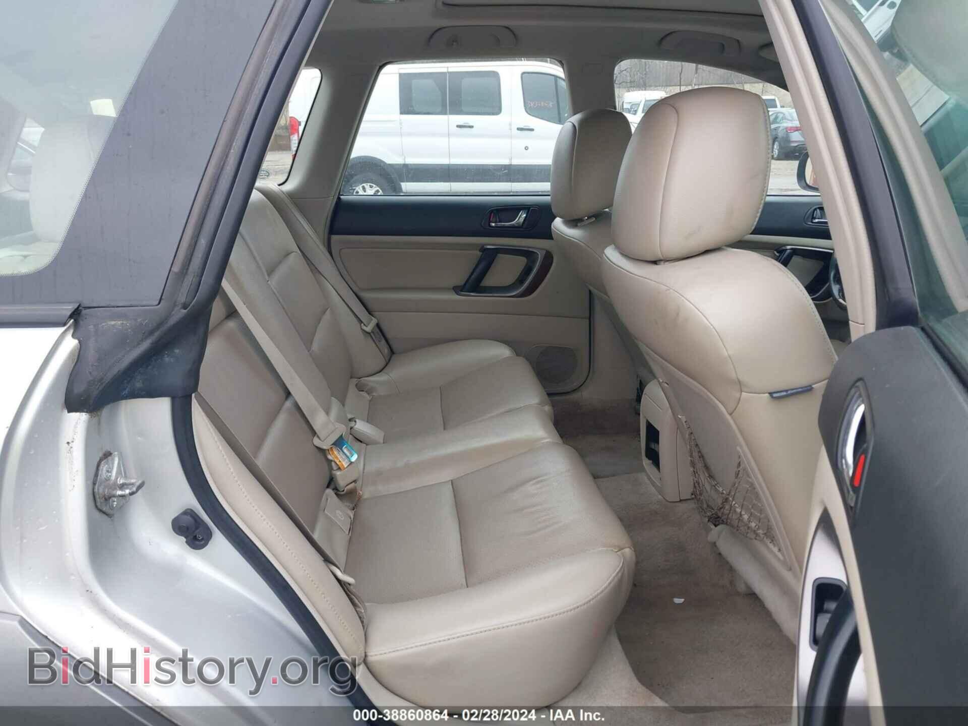 2007 SUBARU OUTBACK - VIN: 4S4BP86C674336321 - Фото 8