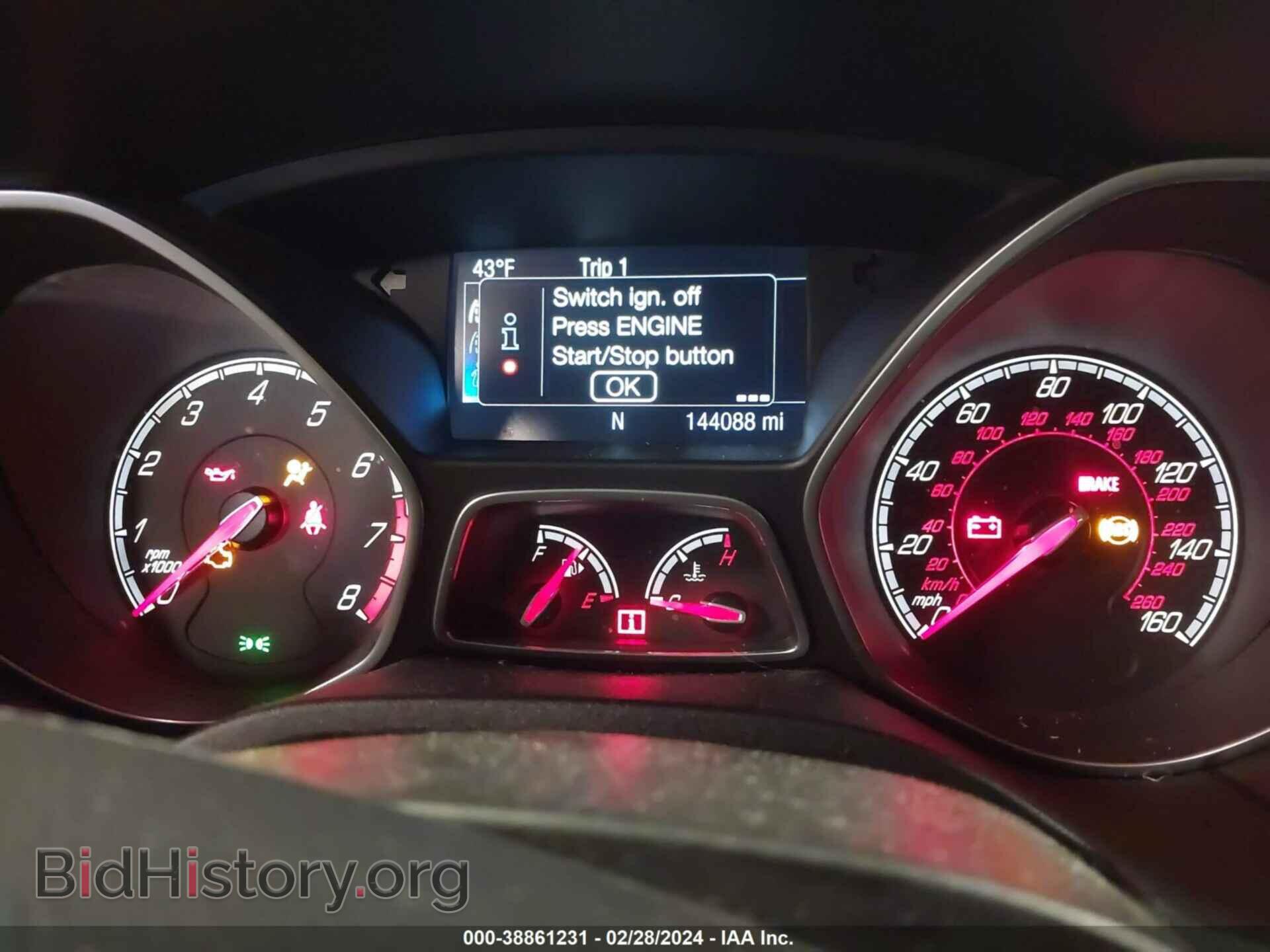 2014 FORD FOCUS ST - VIN: 1FADP3L92EL212208 - Фото 7