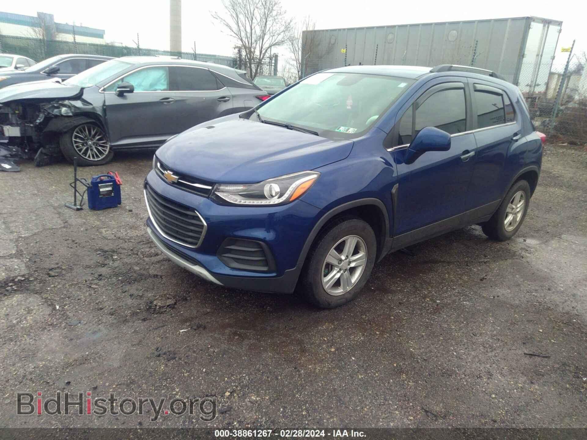 2017 CHEVROLET TRAX - VIN: 3GNCJPSB6HL199644 - Фото 2