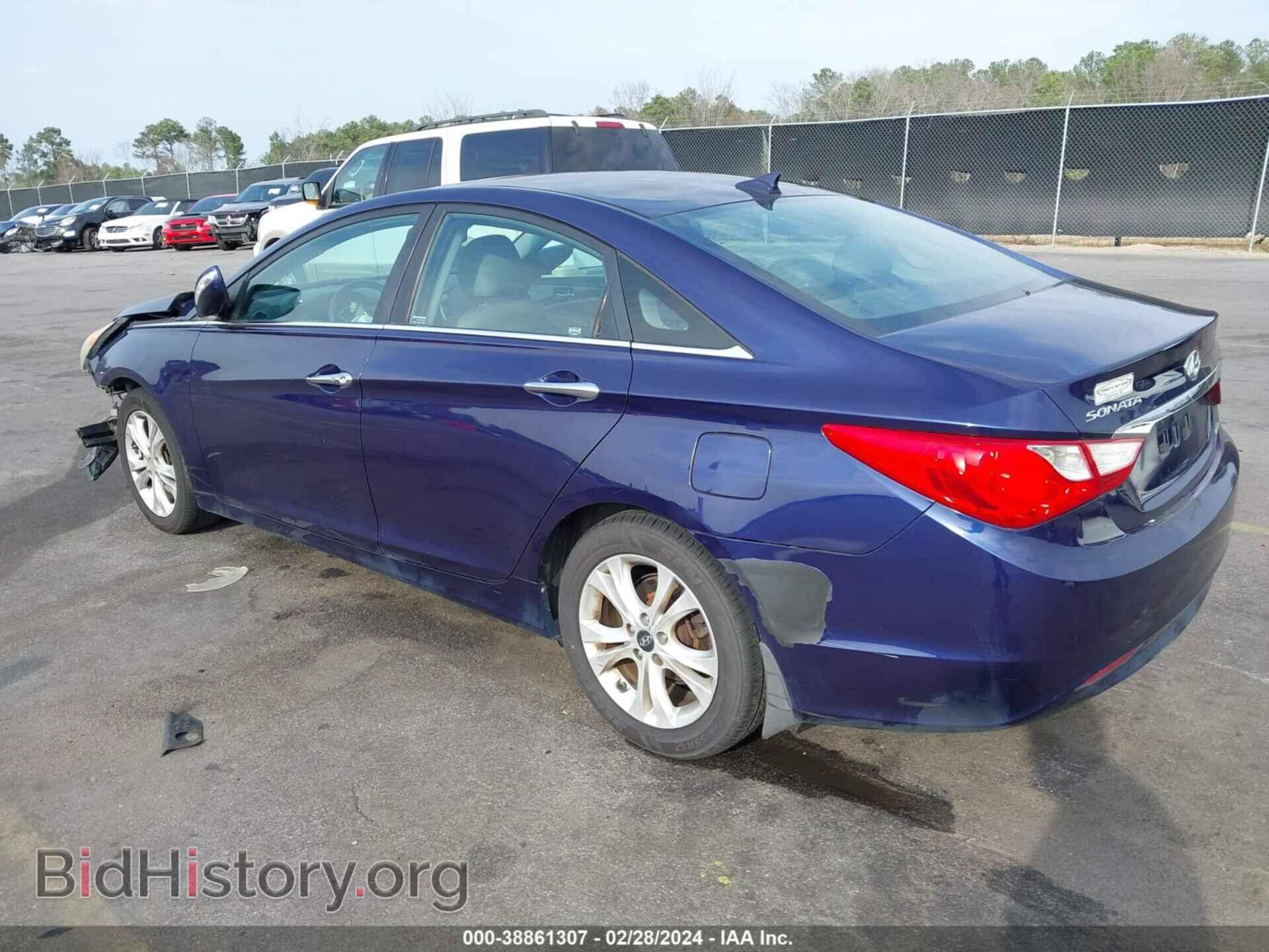 2013 HYUNDAI SONATA - VIN: 5NPEC4AC4DH604026 - Фото 3