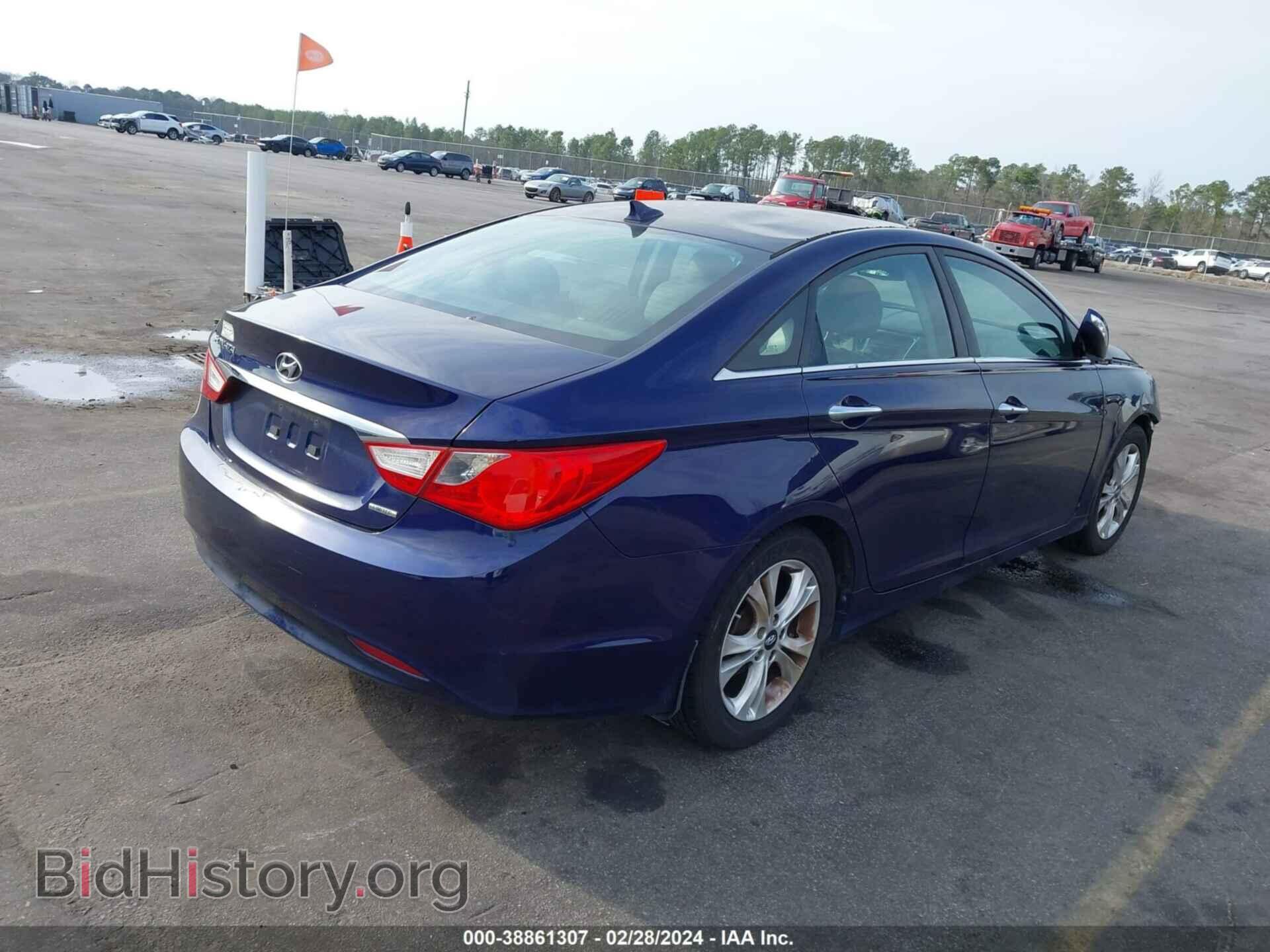 2013 HYUNDAI SONATA - VIN: 5NPEC4AC4DH604026 - Фото 4