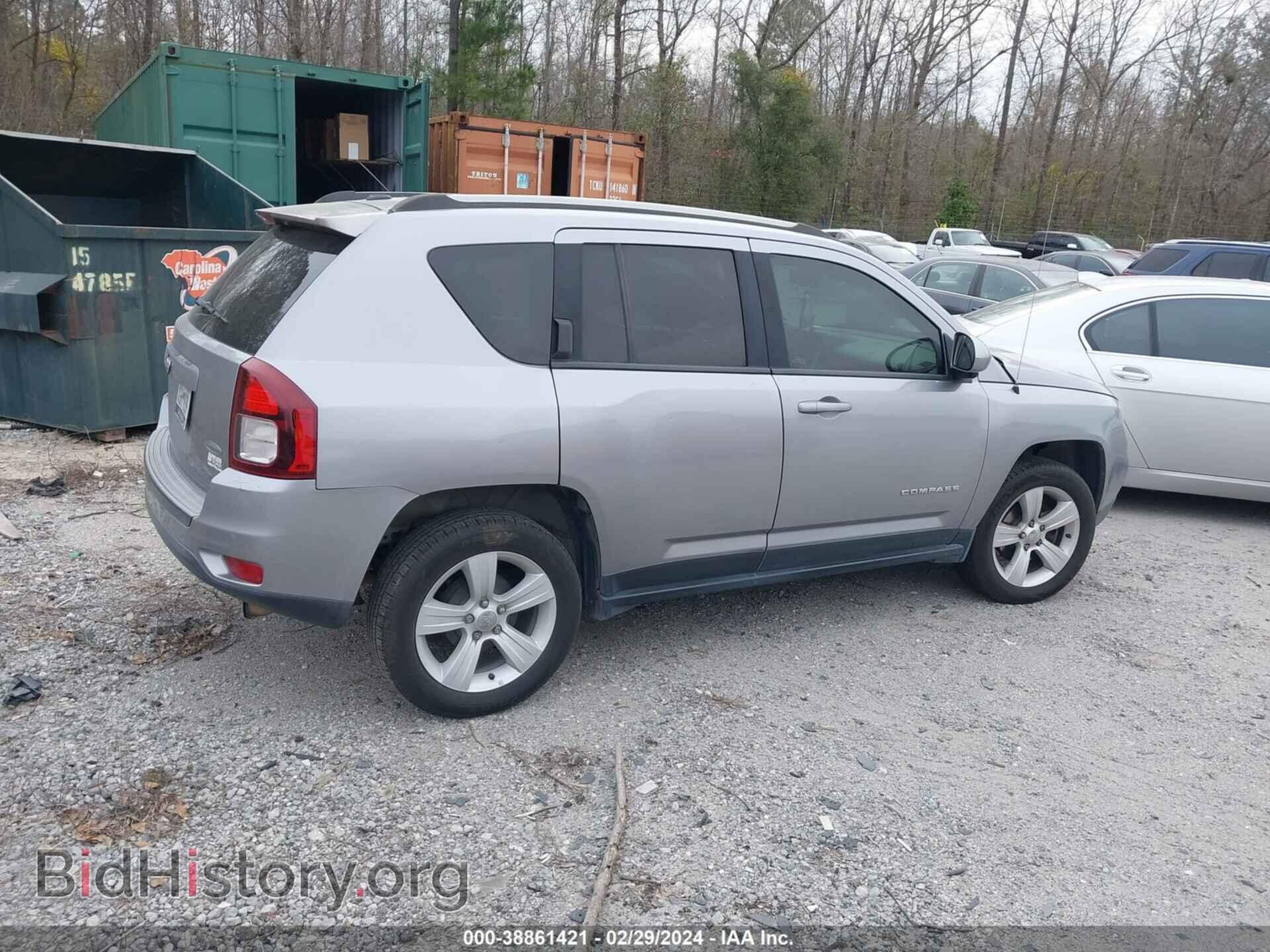2016 JEEP COMPASS - VIN: 1C4NJCEA7GD599410 - Фото 4