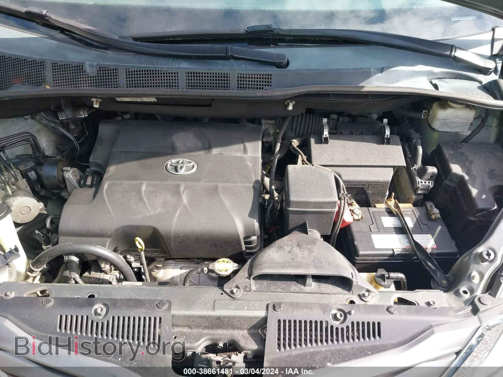 2013 TOYOTA SIENNA - VIN: 5TDYK3DC8DS304599 - Фото 10