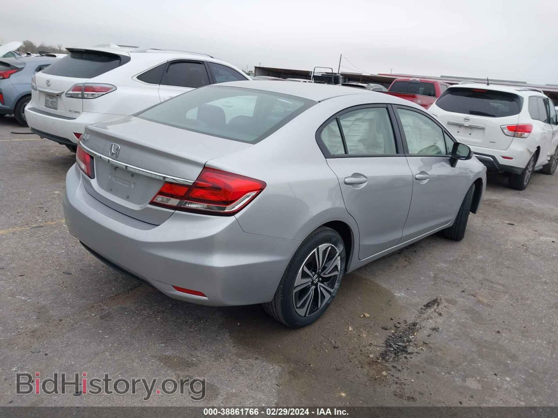 2015 HONDA CIVIC - VIN: 19XFB2F55FE255391 - Фото 4