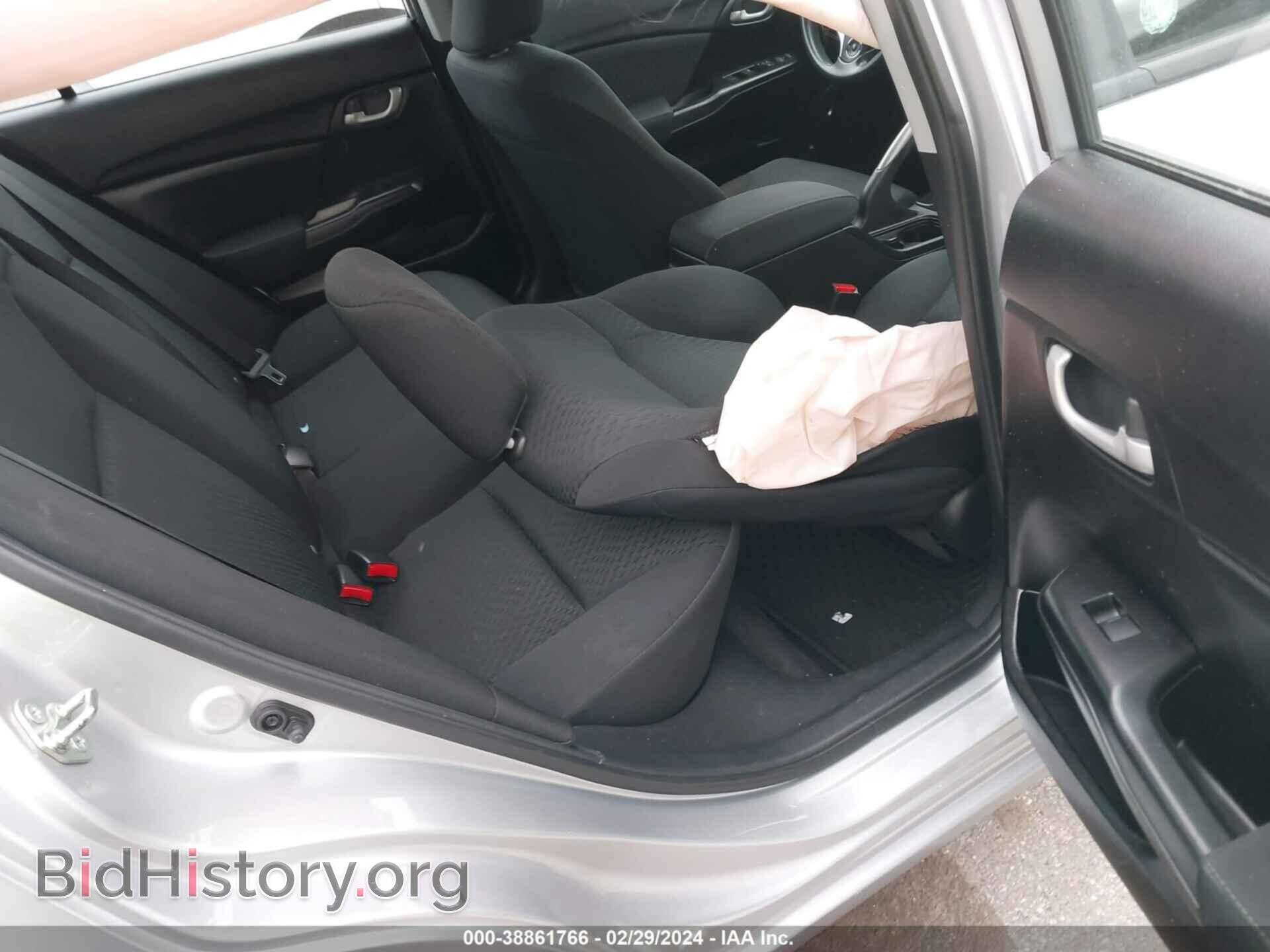2015 HONDA CIVIC - VIN: 19XFB2F55FE255391 - Фото 8