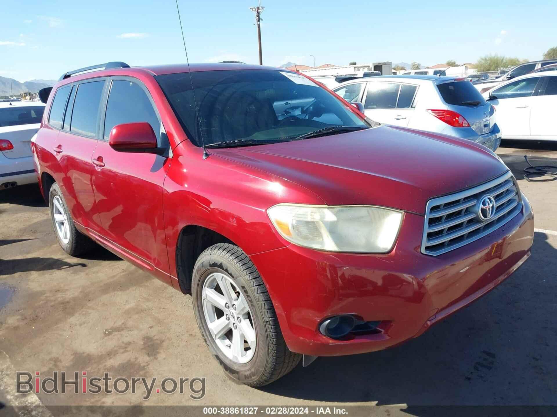 Photo JTEDS41A382008163 - TOYOTA HIGHLANDER 2008
