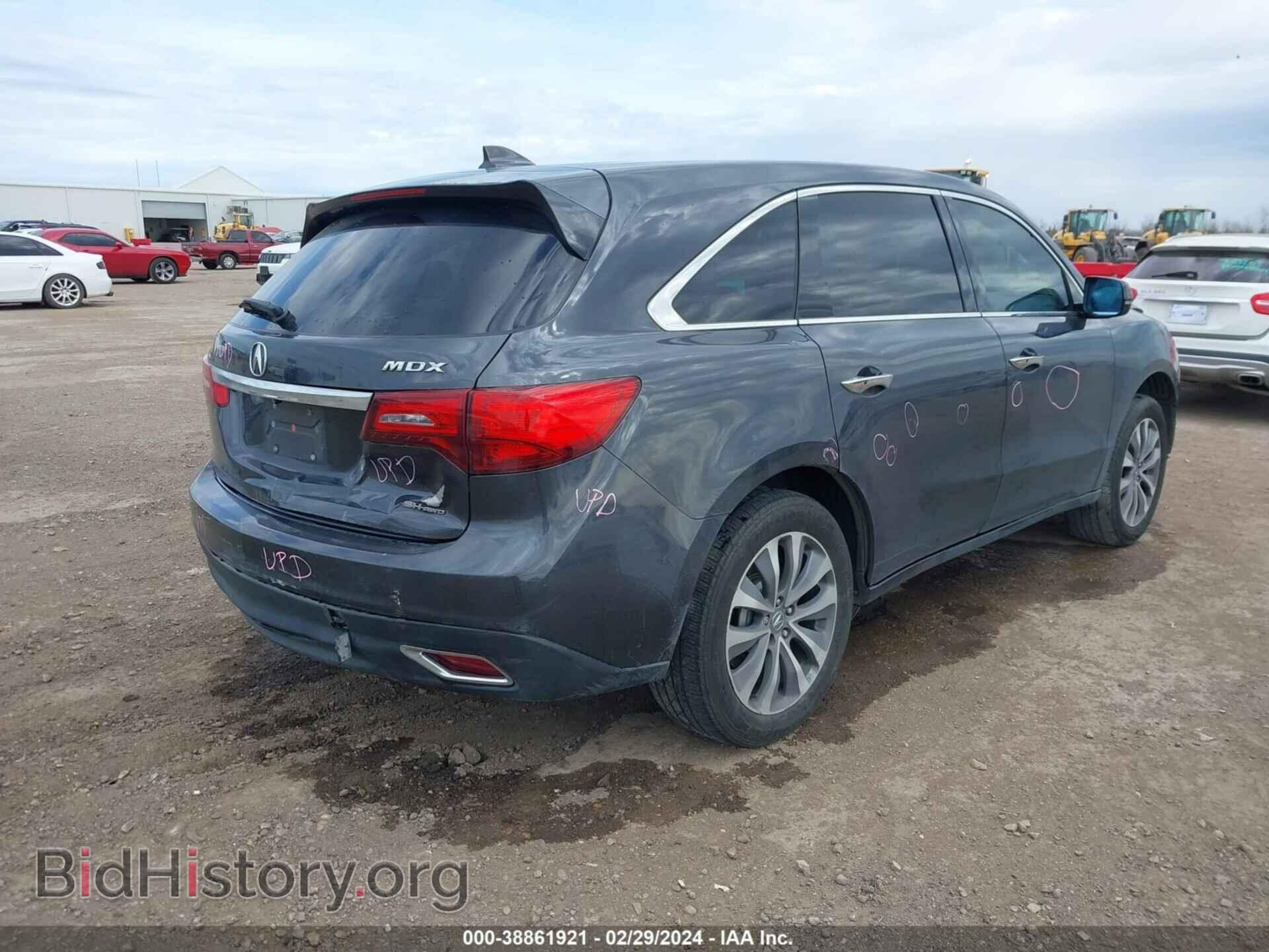 2014 ACURA MDX - VIN: 5FRYD4H40EB022089 - Photo 4
