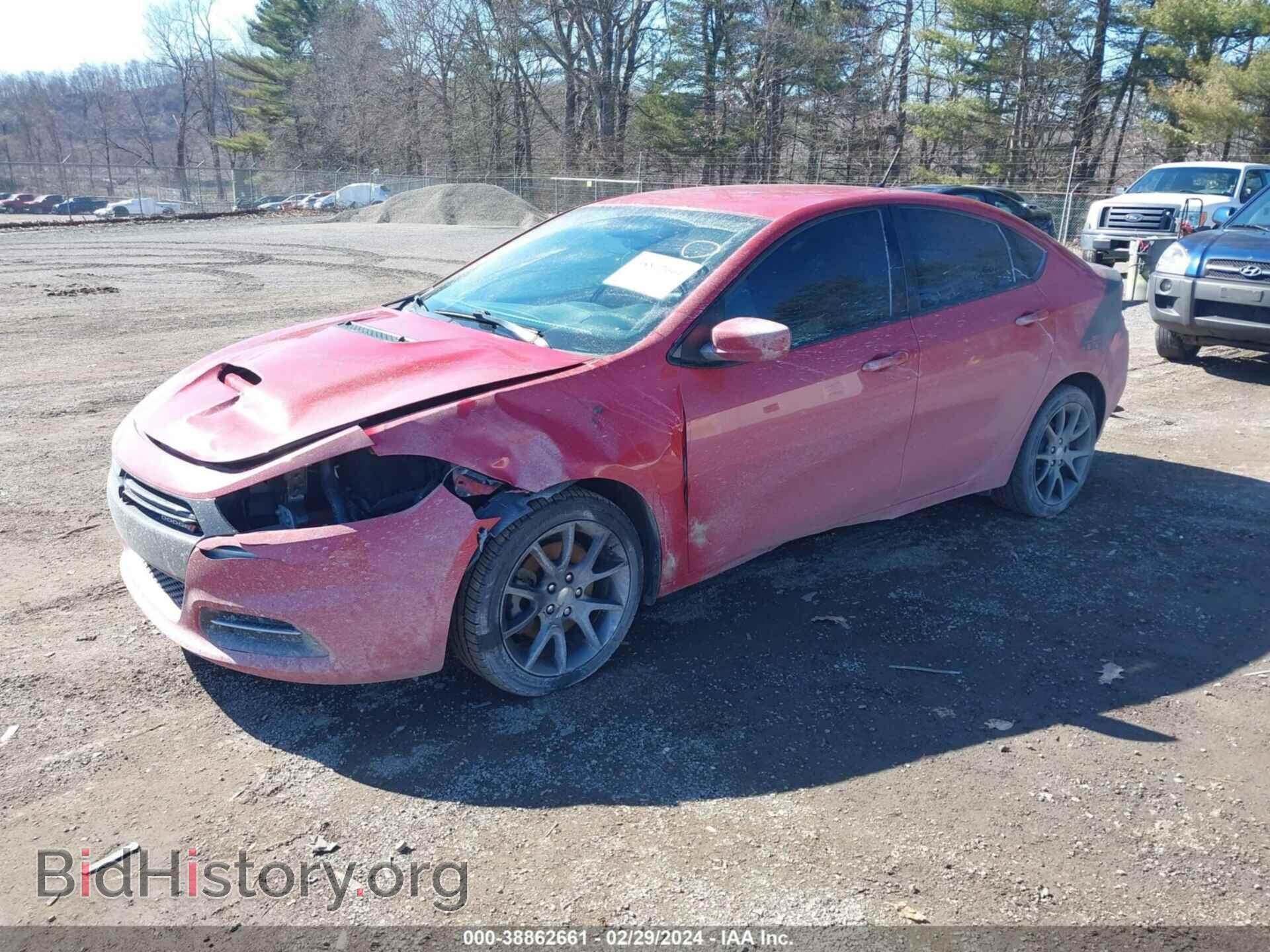 2016 DODGE DART - VIN: 1C3CDFFH7GD803316 - Фото 2