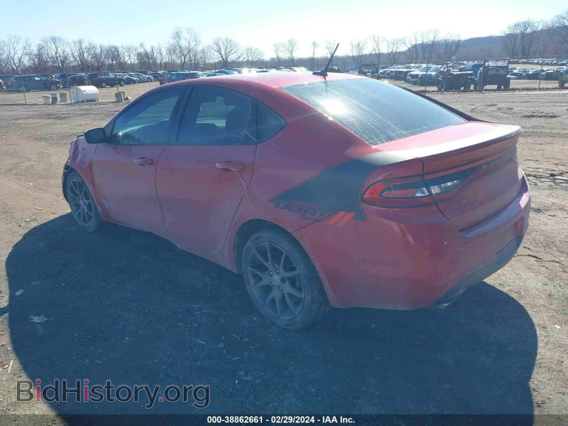 2016 DODGE DART - VIN: 1C3CDFFH7GD803316 - Фото 3