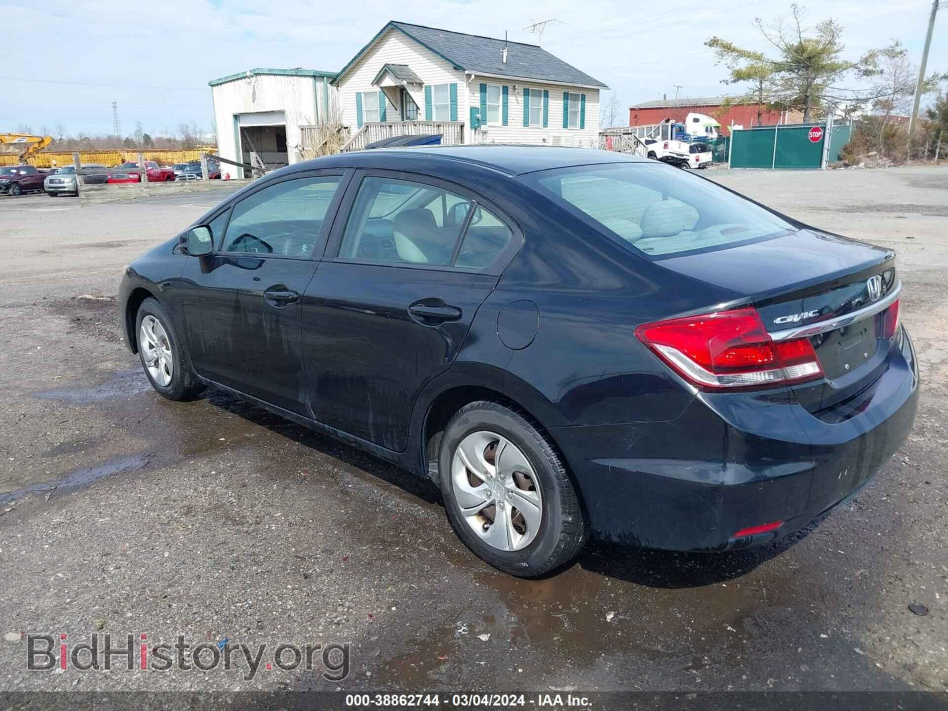 2013 HONDA CIVIC - VIN: 19XFB2F51DE233076 - Фото 3