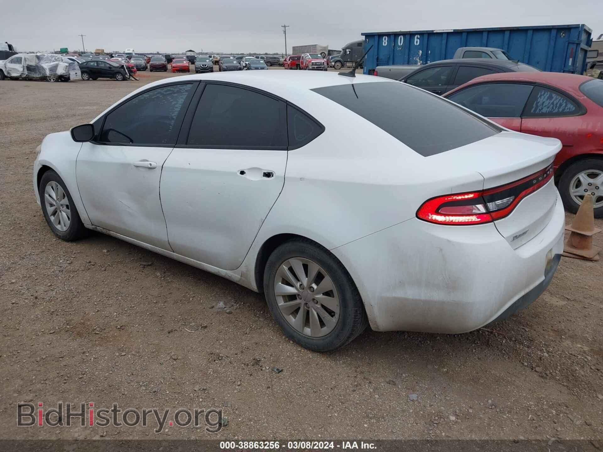 2014 DODGE DART - VIN: 1C3CDFBB7ED824200 - Фото 3