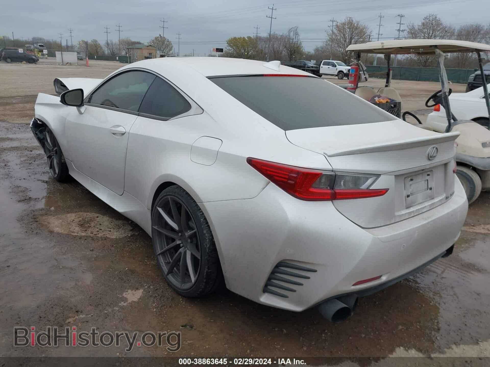 2016 LEXUS RC 350 - VIN: JTHHE5BC5G5012245 - Фото 3
