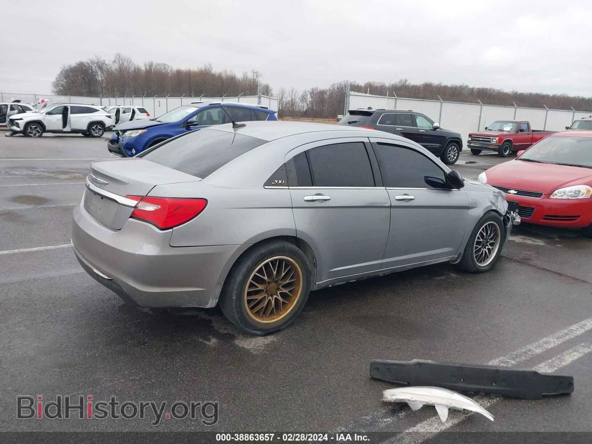 2013 CHRYSLER 200 - VIN: 1C3CCBCG5DN650268 - Фото 4