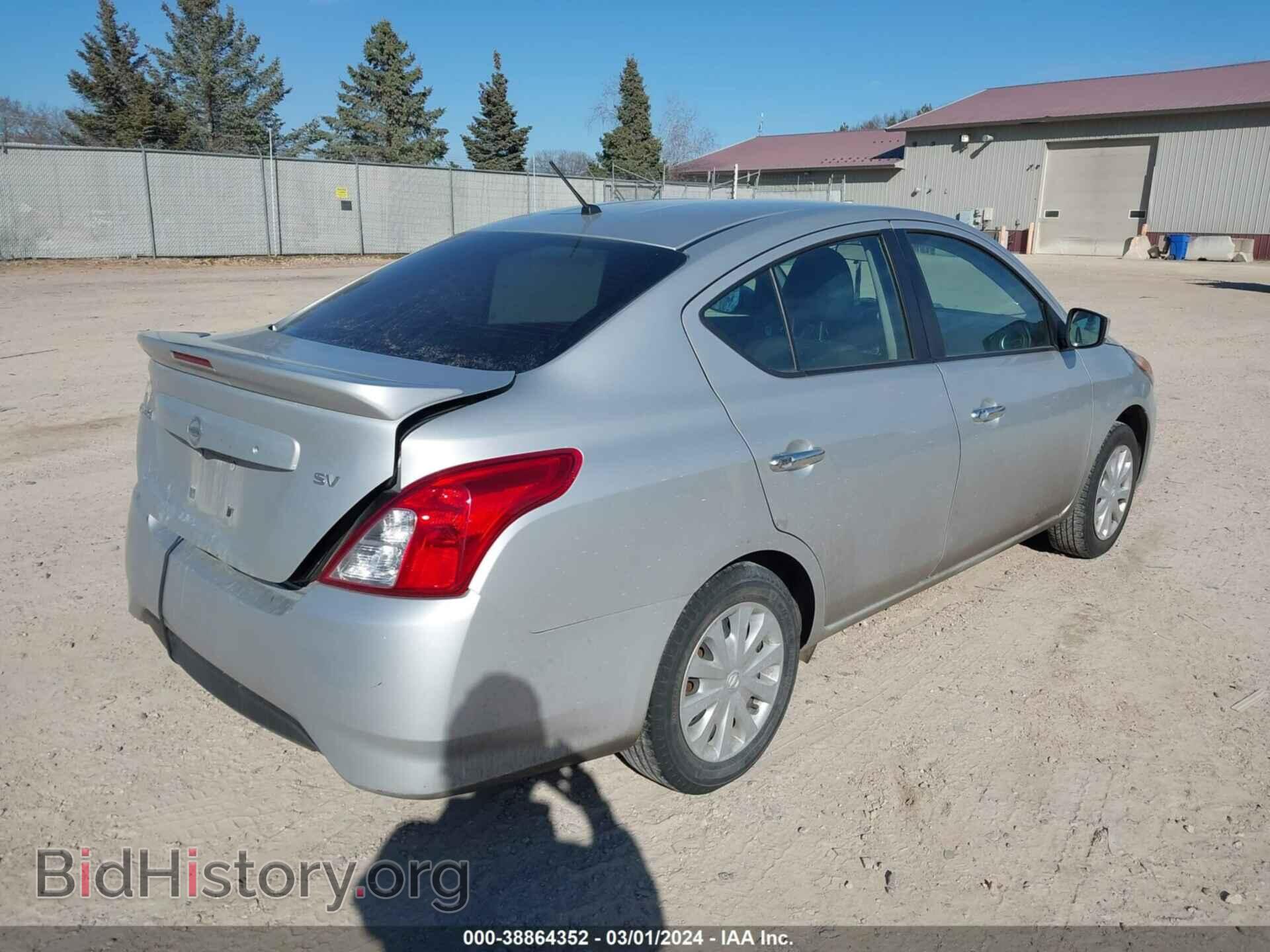2019 NISSAN VERSA - VIN: 3N1CN7AP3KL834212 - Фото 4