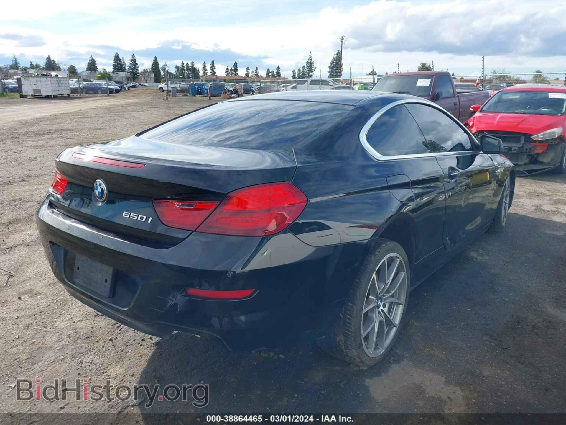2012 BMW 650I - VIN: WBALX3C5XCDV77839 - Фото 4