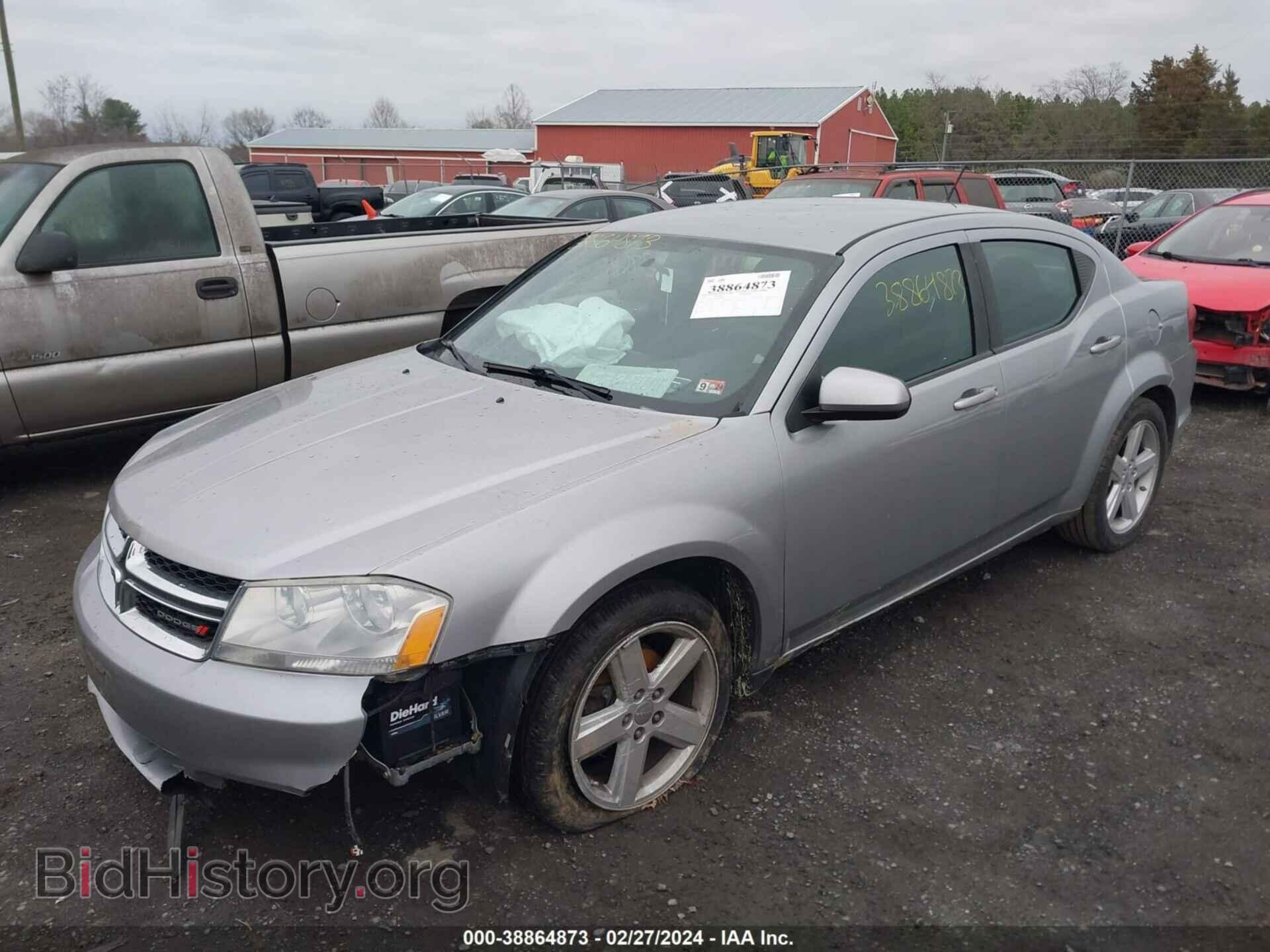 2013 DODGE AVENGER - VIN: 1C3CDZCB9DN708490 - Photo 2