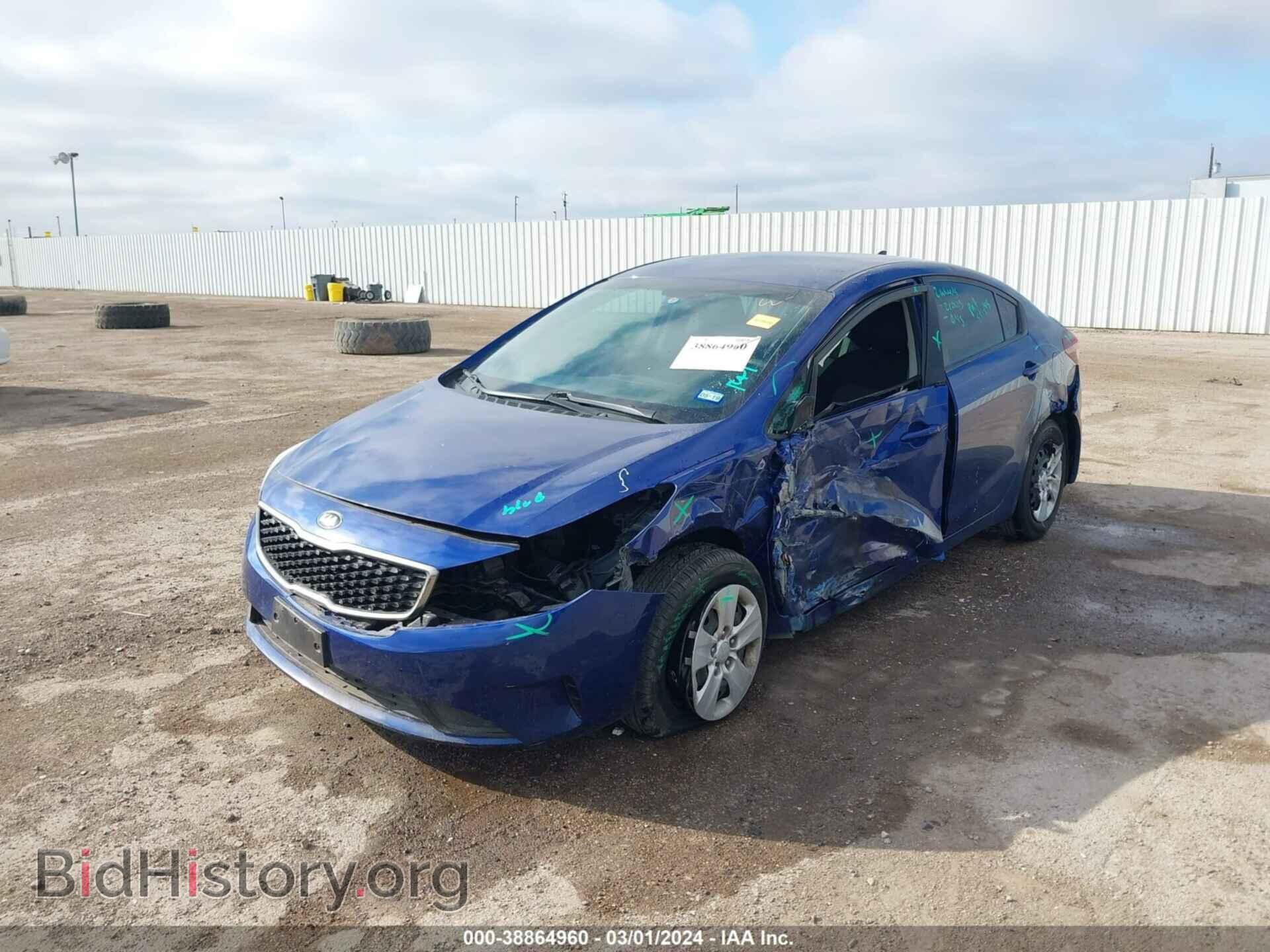 2017 KIA FORTE - VIN: 3KPFK4A71HE063182 - Фото 2
