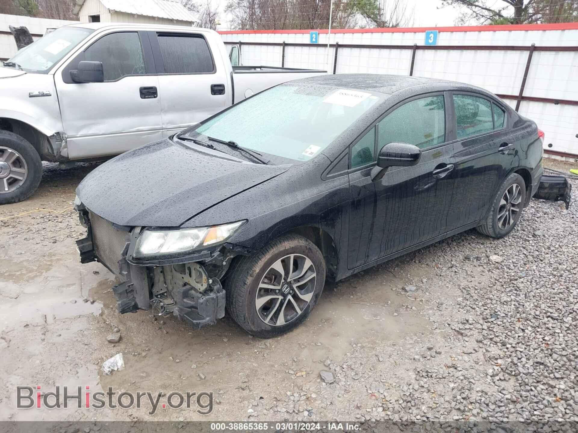 2014 HONDA CIVIC - VIN: 19XFB2F83EE082902 - Фото 2