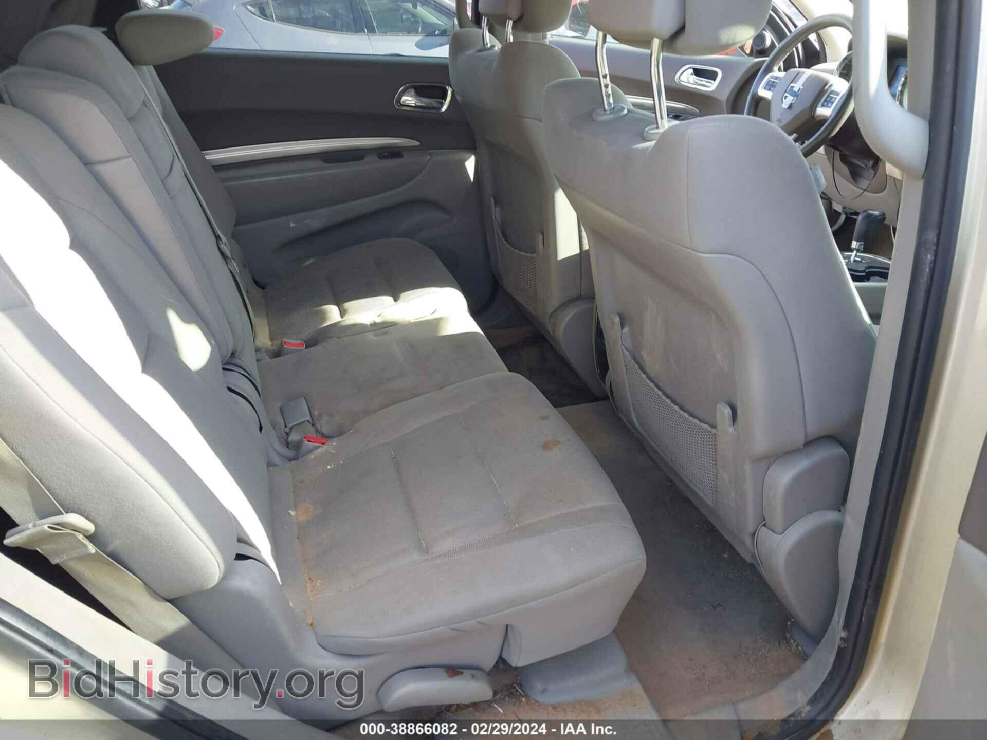 2012 DODGE DURANGO - VIN: 1C4RDHAG6CC204858 - Фото 8