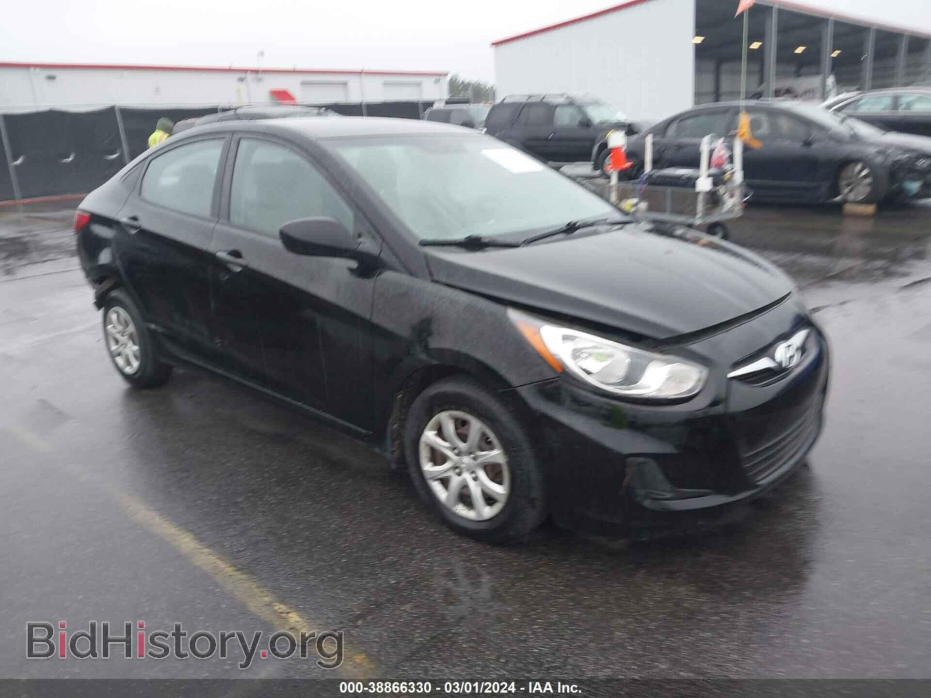 Photo KMHCT4AE1DU290331 - HYUNDAI ACCENT 2013