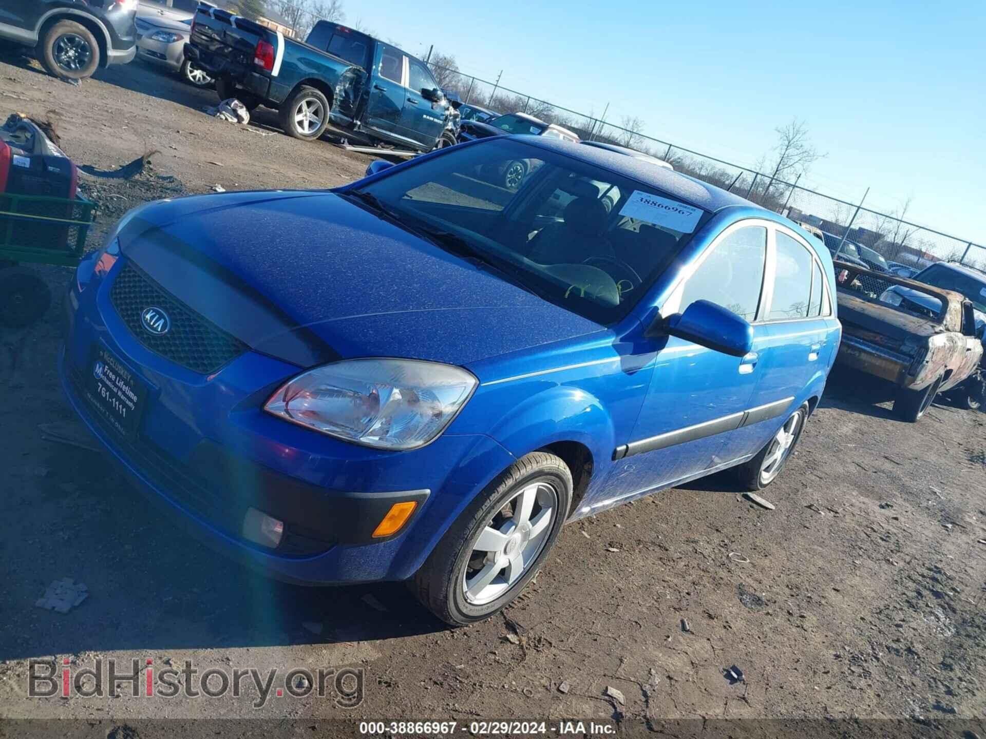 2006 KIA RIO5 - VIN: KNADE163366109727 - Фото 2