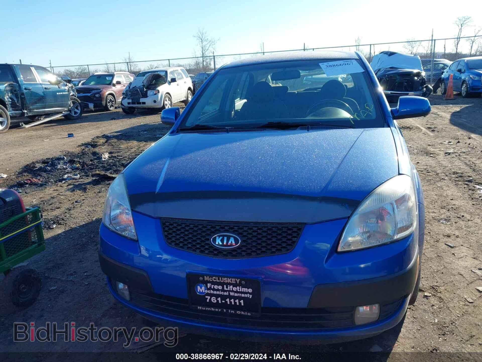 2006 KIA RIO5 - VIN: KNADE163366109727 - Фото 12