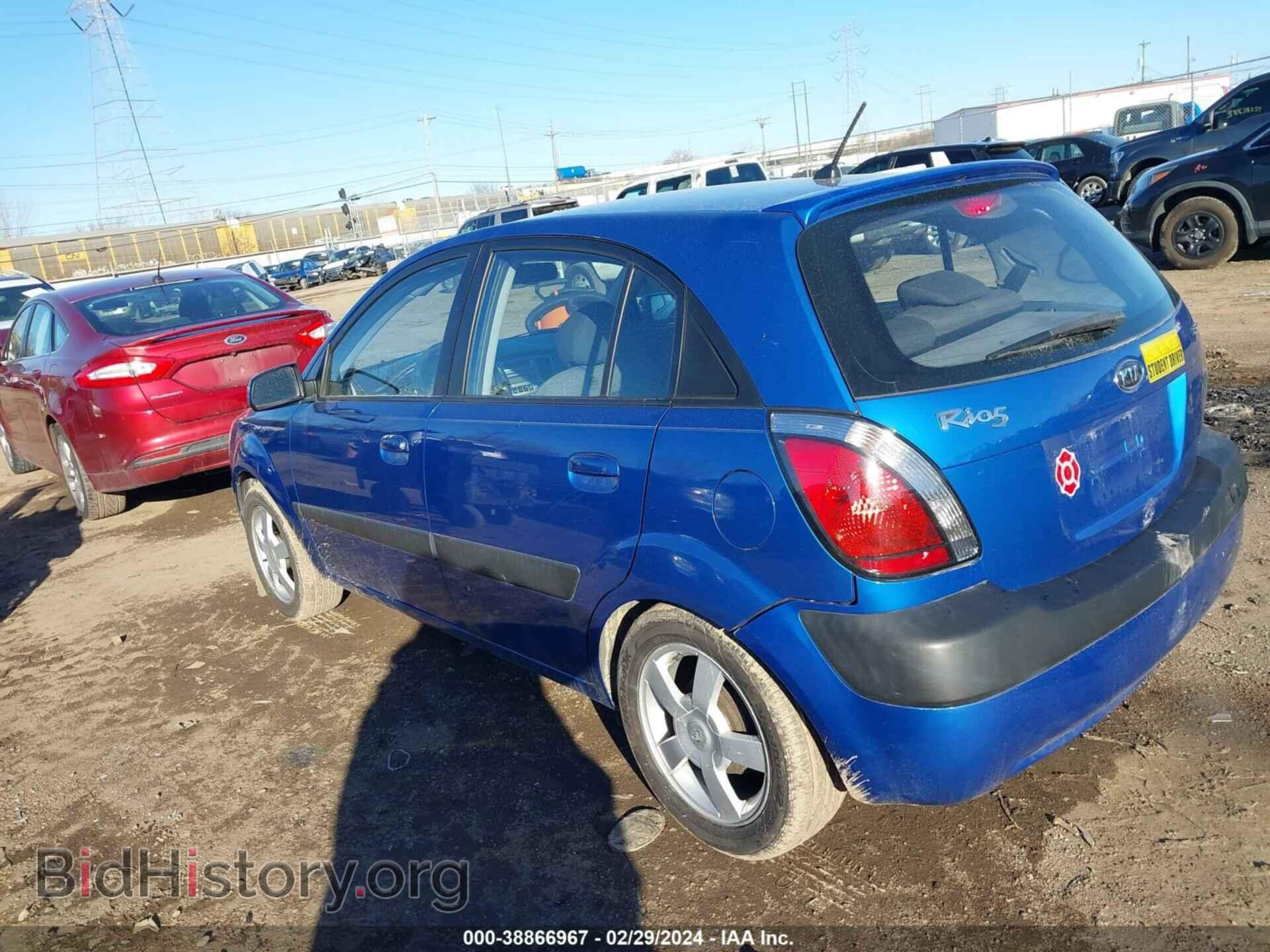 2006 KIA RIO5 - VIN: KNADE163366109727 - Фото 3
