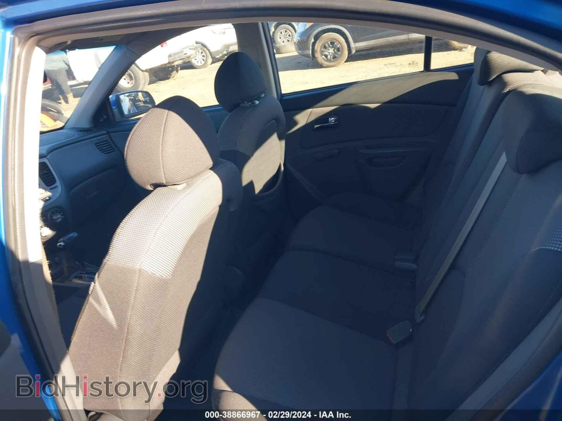 2006 KIA RIO5 - VIN: KNADE163366109727 - Фото 8