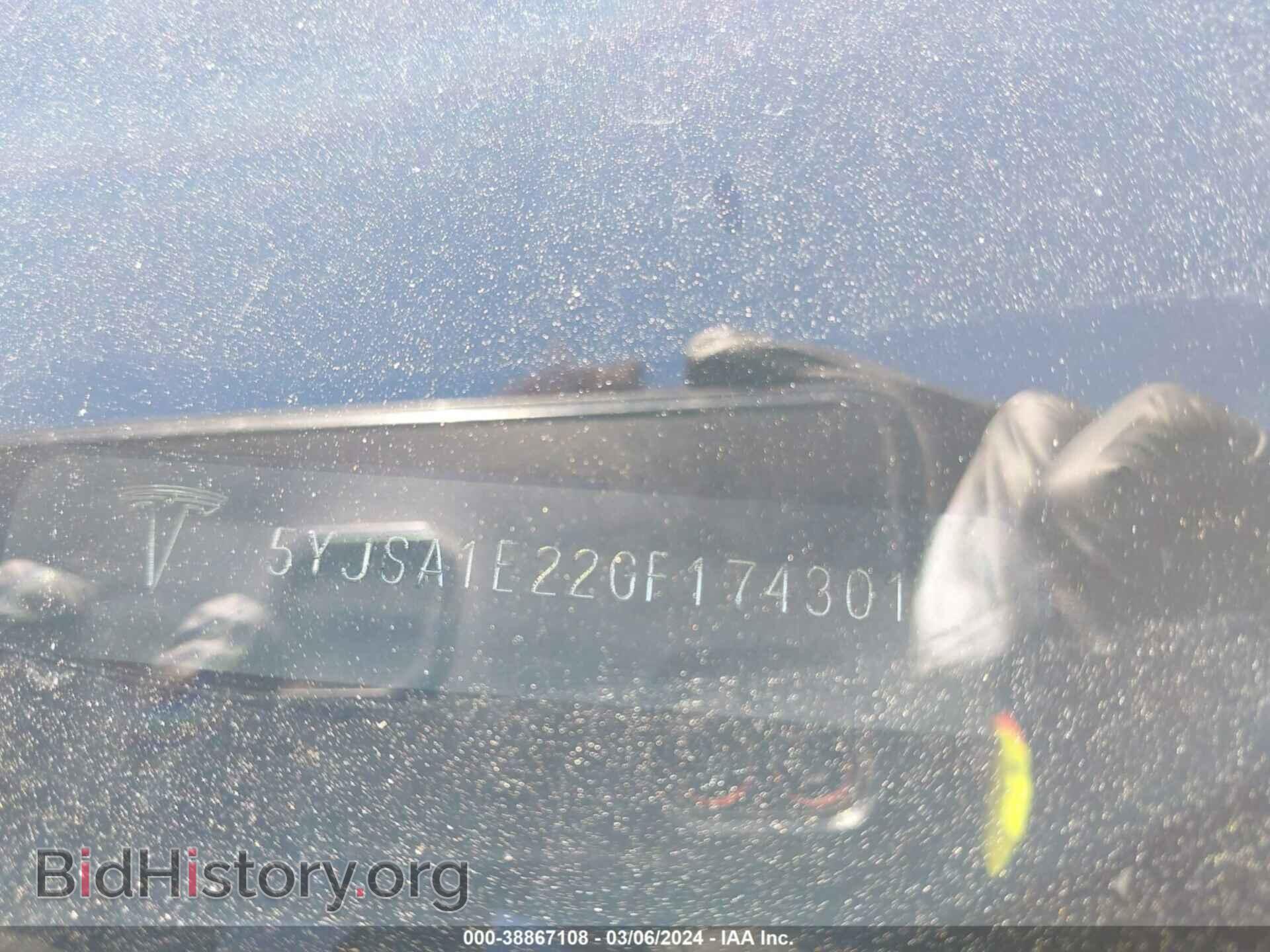 2016 TESLA MODEL S - VIN: 5YJSA1E22GF174301 - Фото 9