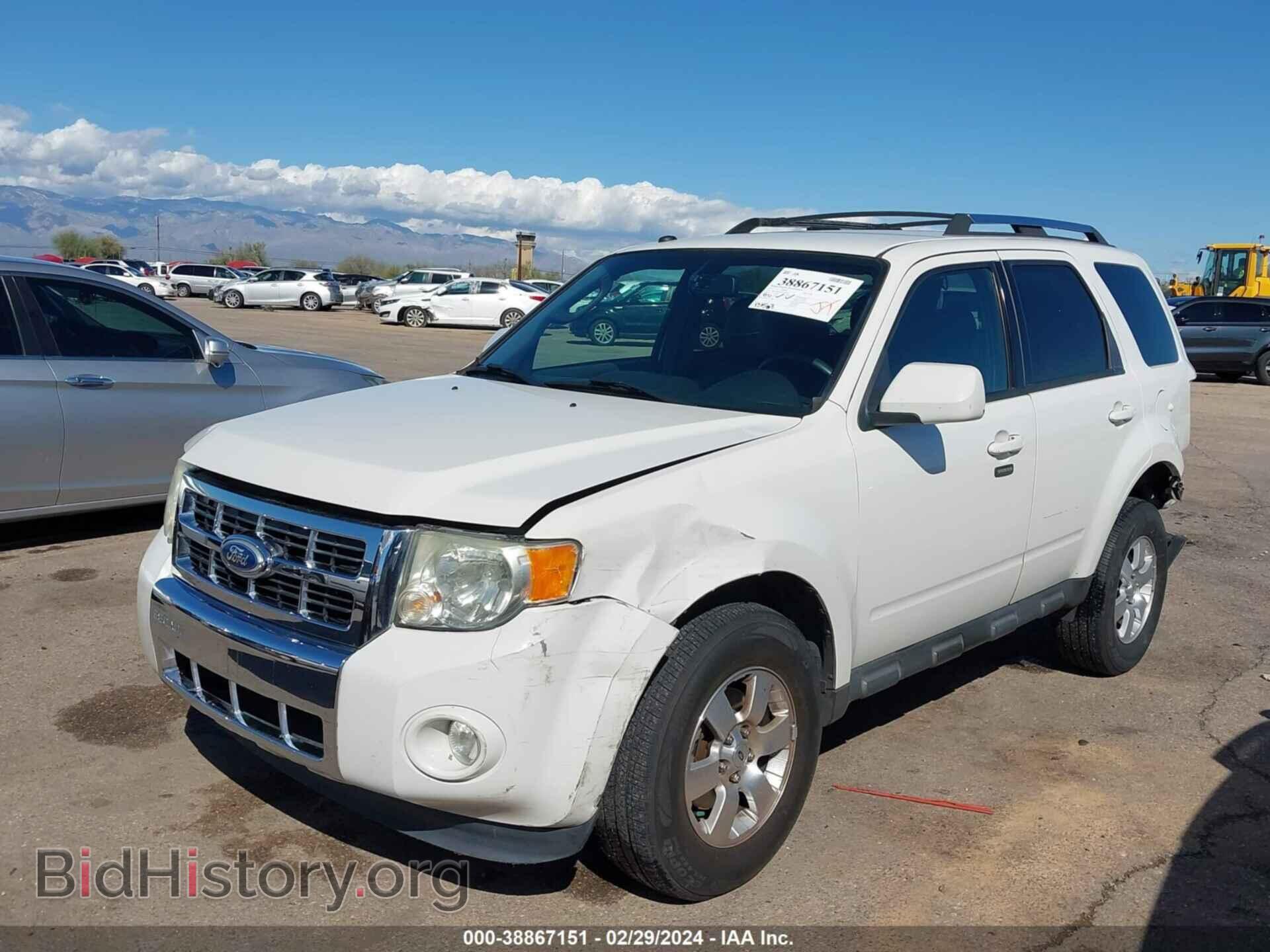 2011 FORD ESCAPE - VIN: 1FMCU0EG3BKA69100 - Фото 2