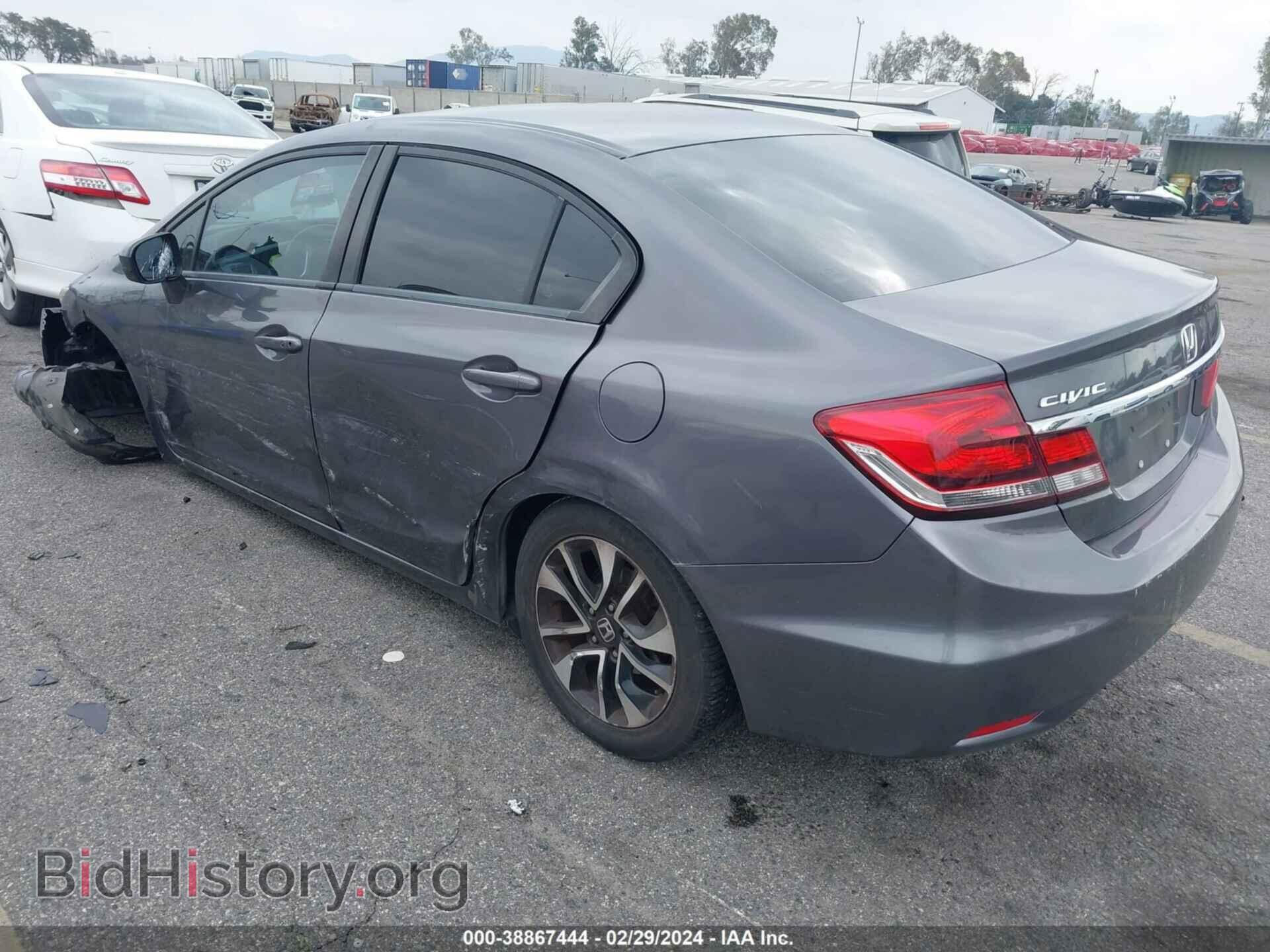 2015 HONDA CIVIC - VIN: 19XFB2F85FE256521 - Фото 3