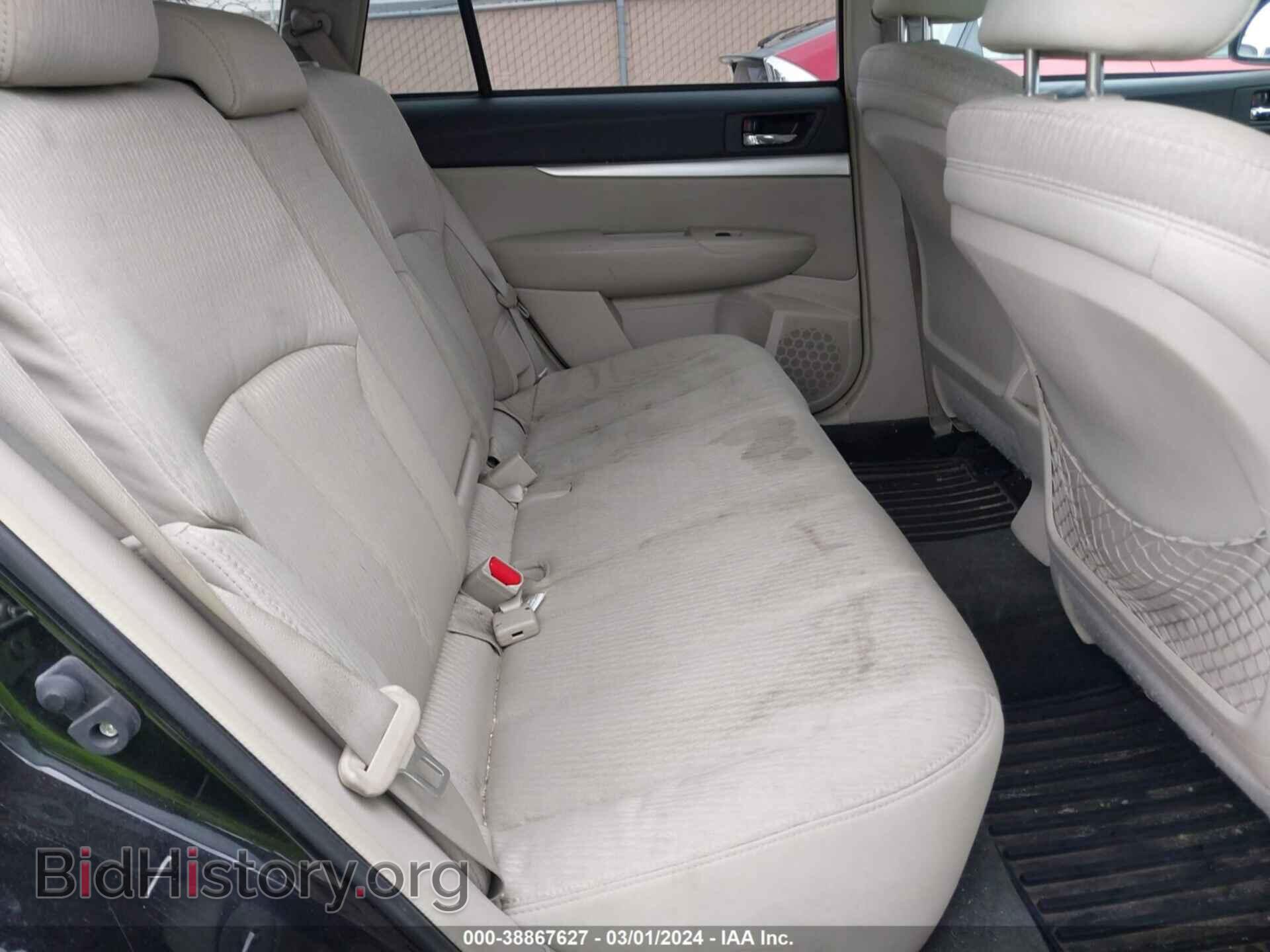 2012 SUBARU OUTBACK - VIN: 4S4BRBCC4C3233443 - Фото 8