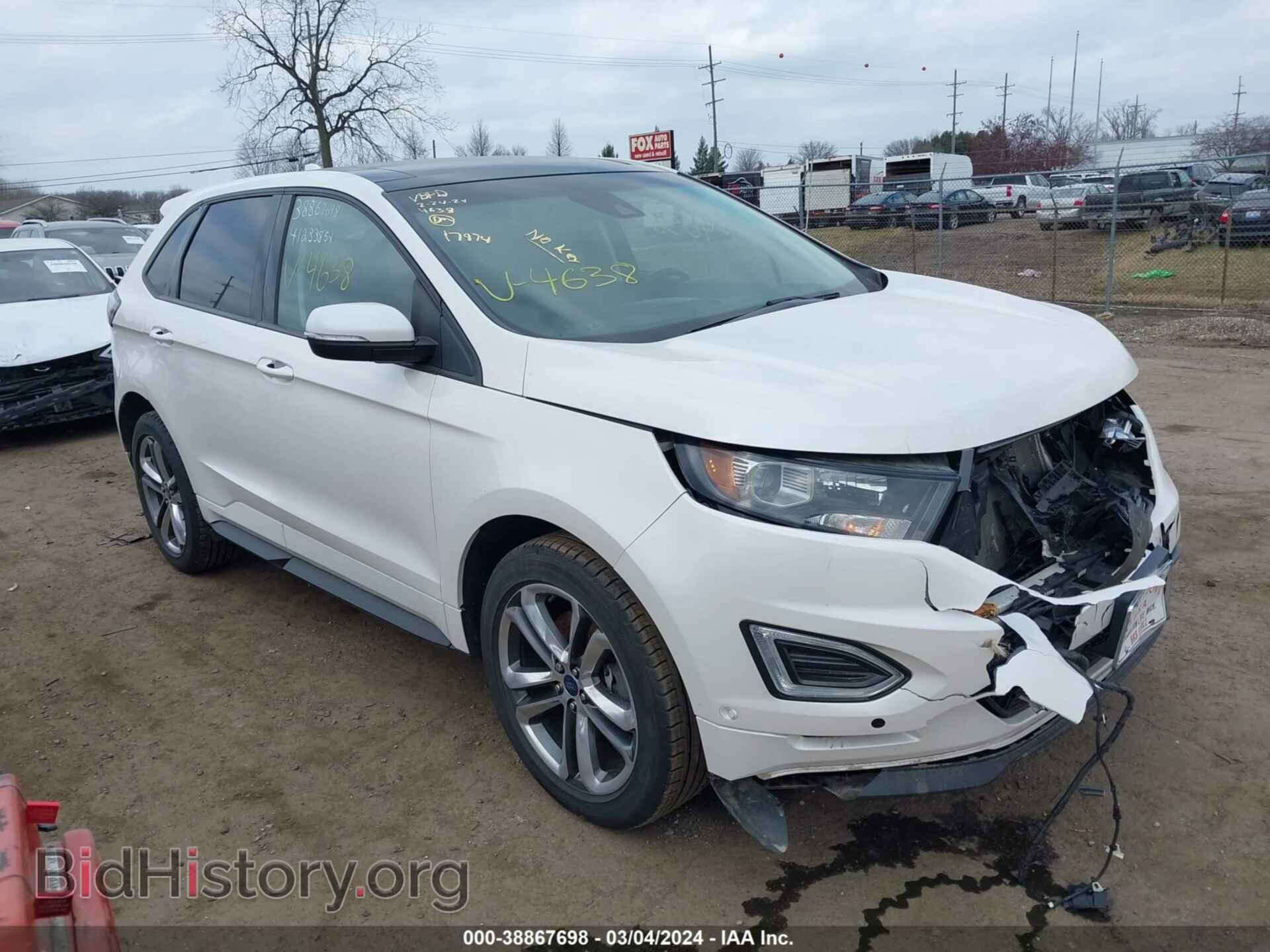 Фотография 2FMTK4AP3FBB44638 - FORD EDGE 2015