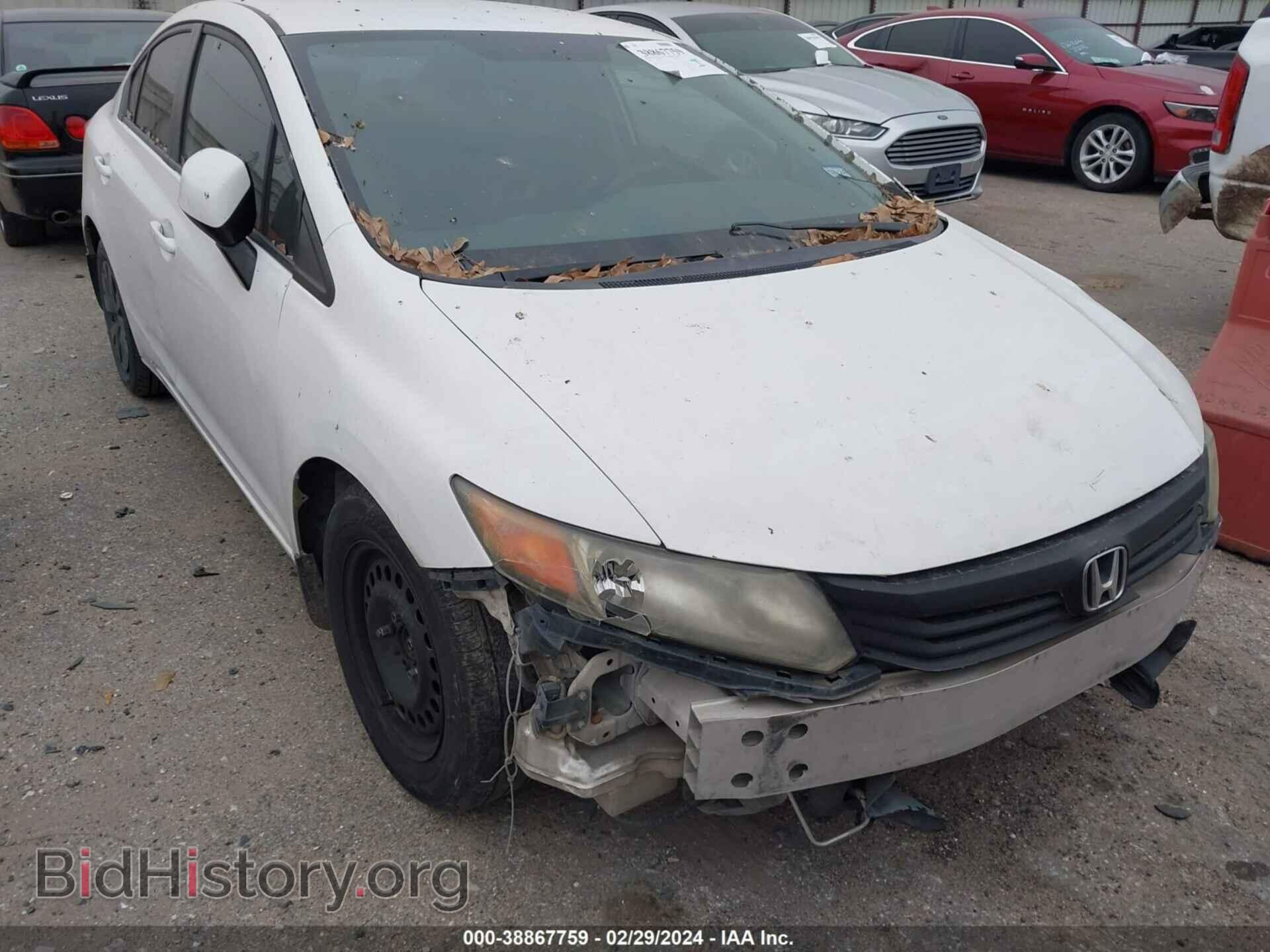 Photo 19XFB2F56CE047581 - HONDA CIVIC 2012