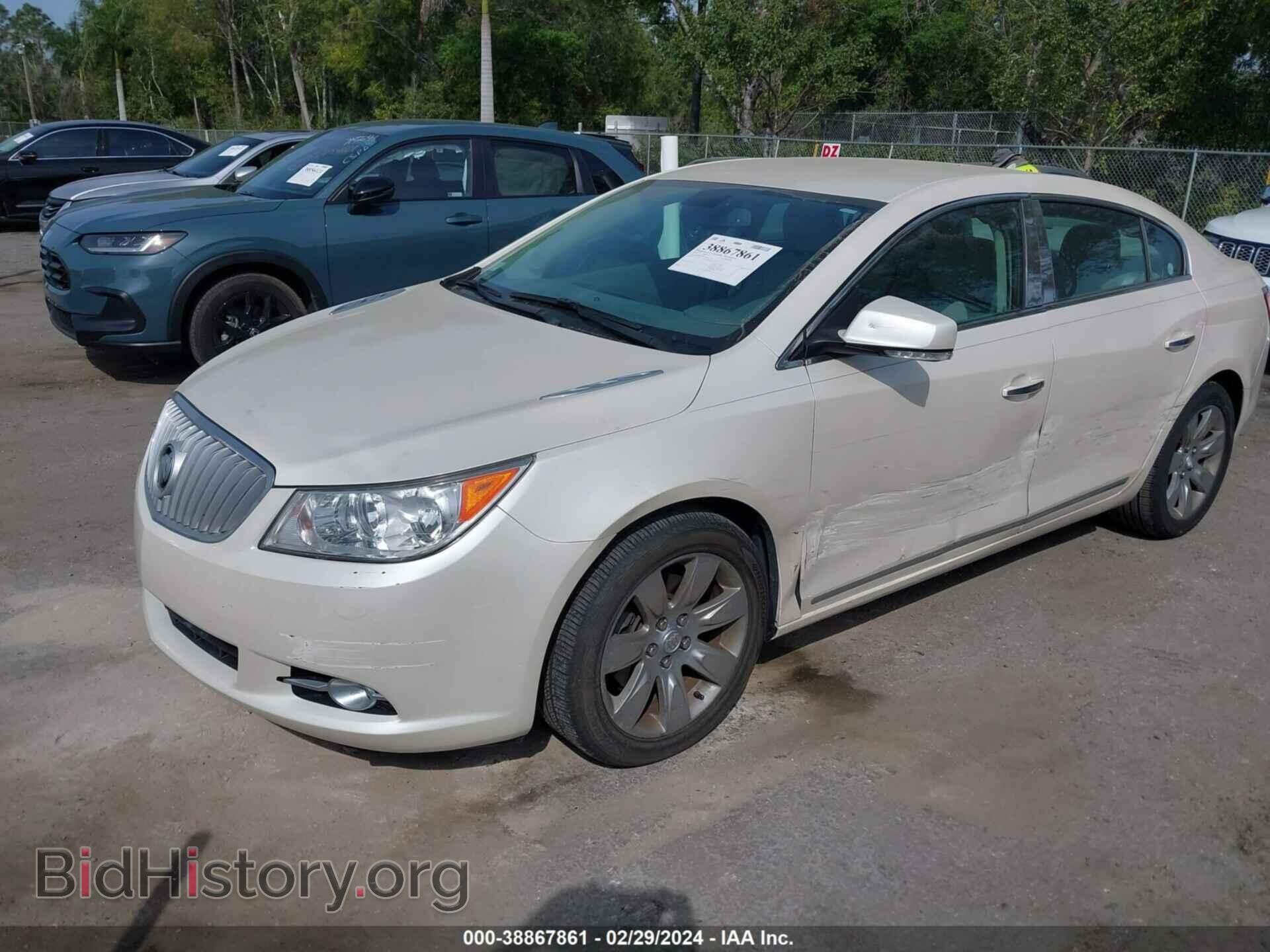 2012 BUICK LACROSSE - VIN: 1G4GD5E31CF310643 - Фото 2