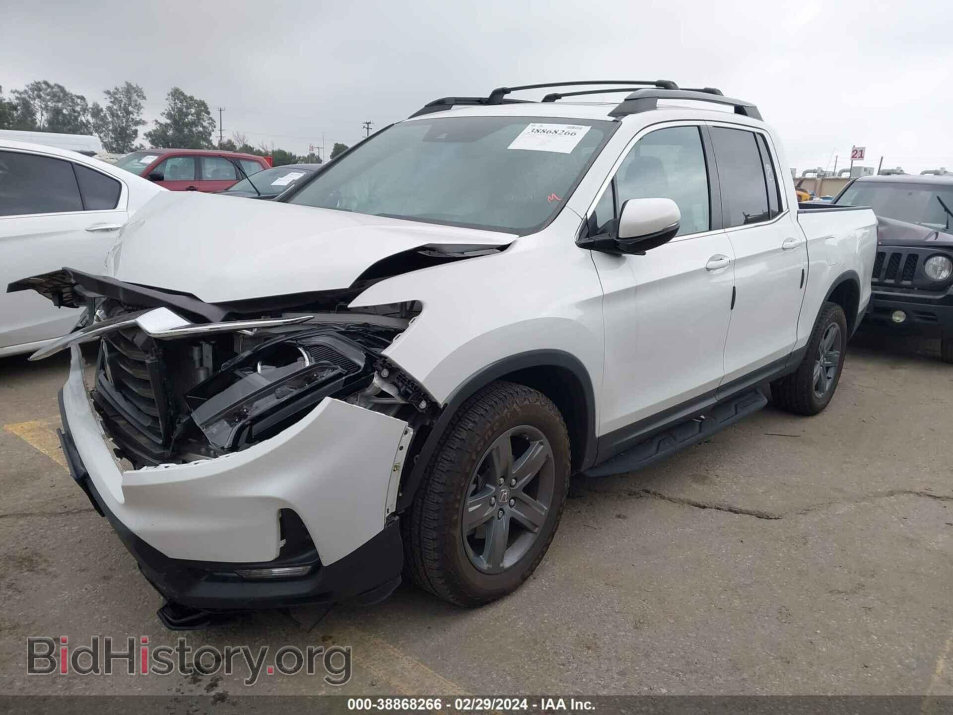 2021 HONDA RIDGELINE - VIN: 5FPYK3F59MB027147 - Фото 2