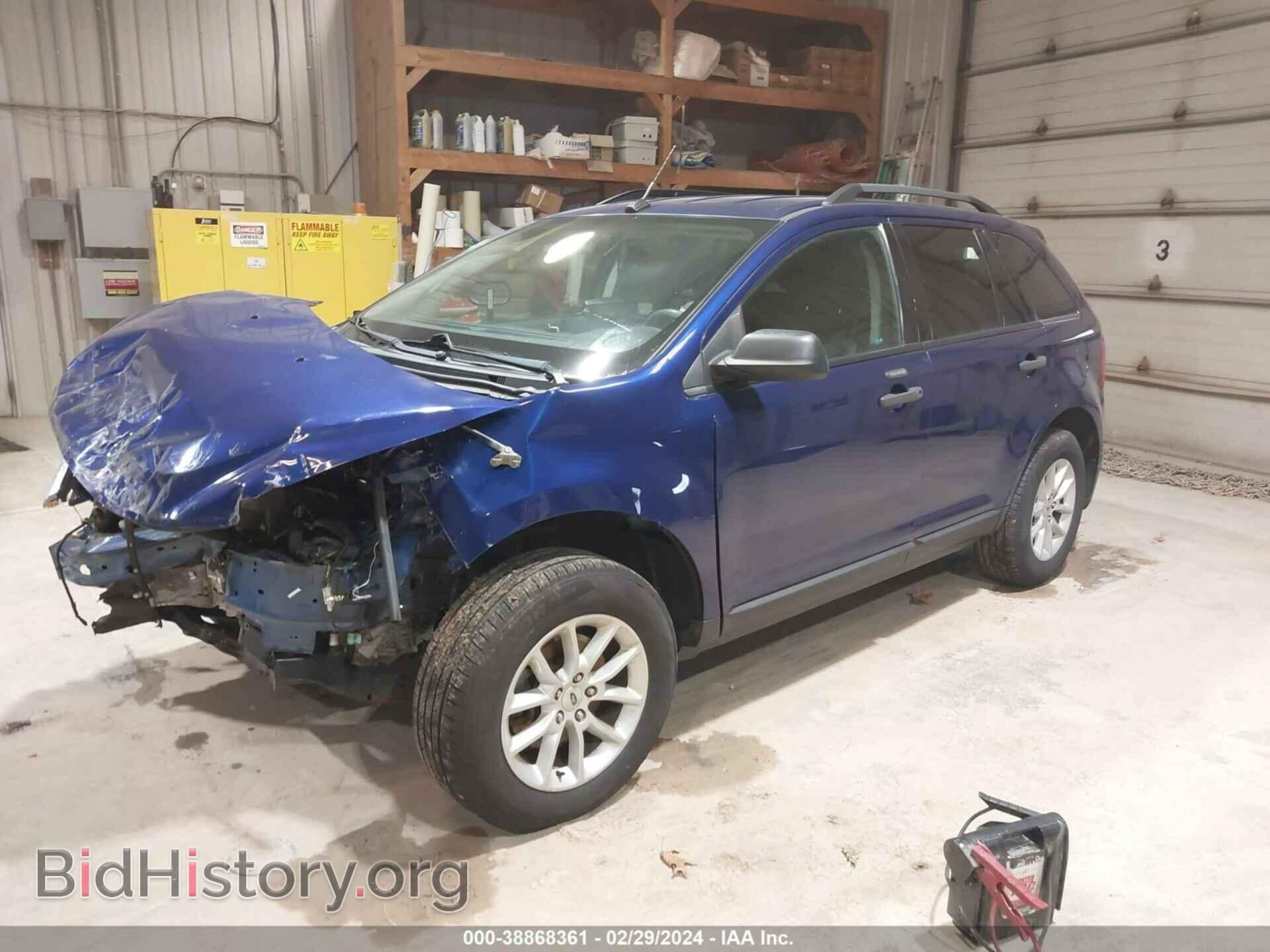2013 FORD EDGE - VIN: 2FMDK3GC8DBC21231 - Фото 2