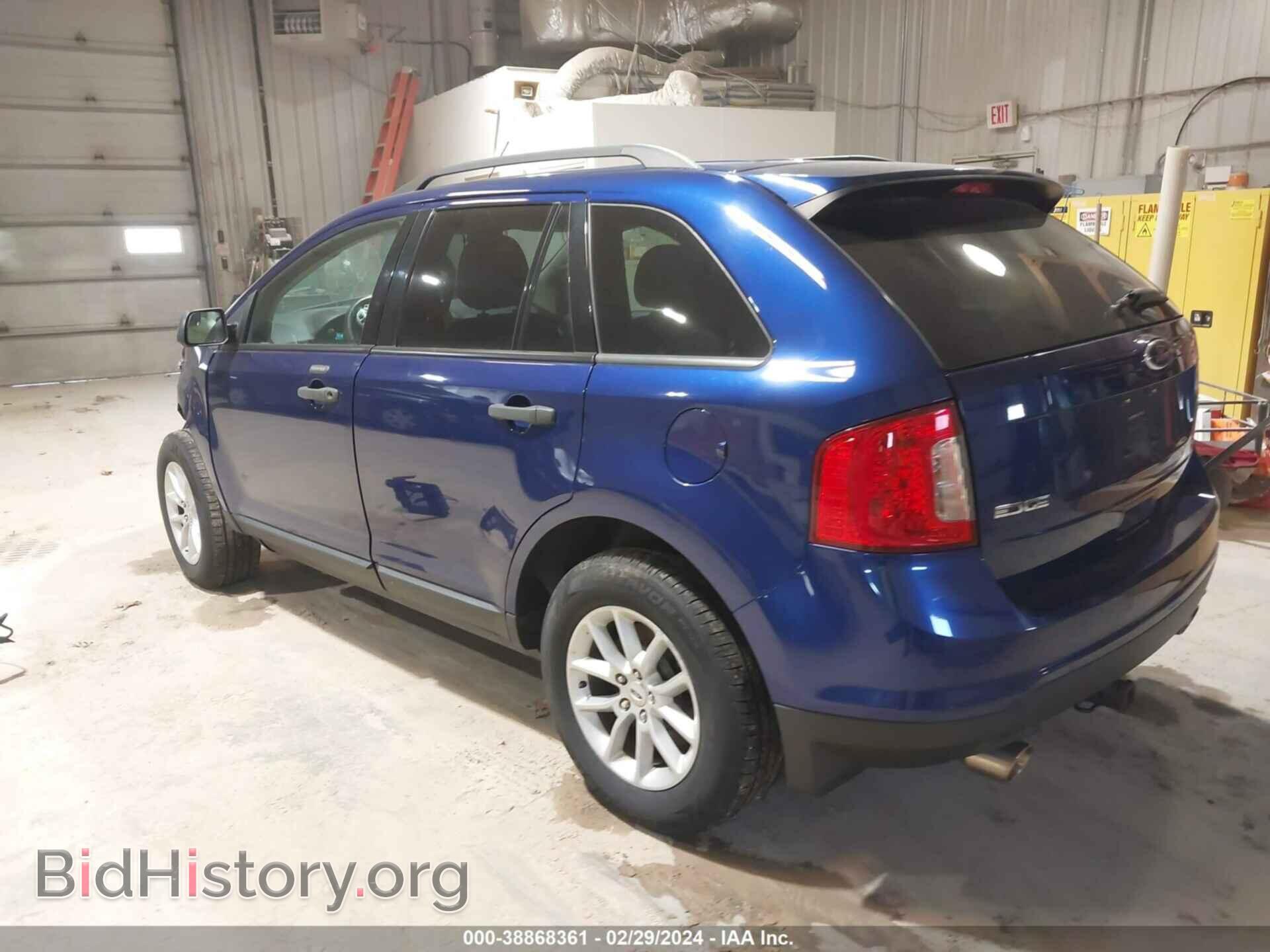2013 FORD EDGE - VIN: 2FMDK3GC8DBC21231 - Фото 3