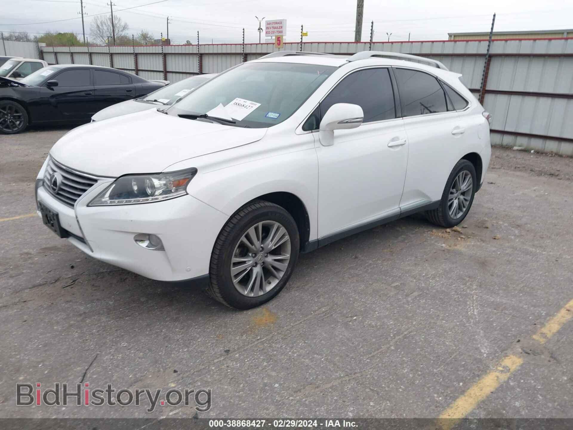 2014 LEXUS RX 350 - VIN: 2T2ZK1BA1EC145196 - Фото 2