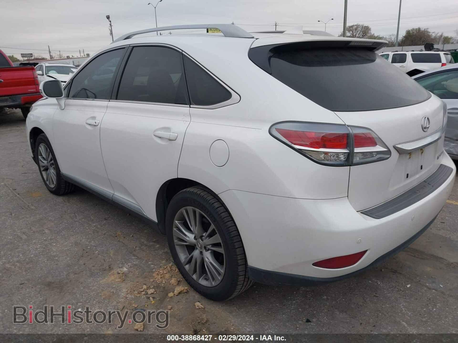 2014 LEXUS RX 350 - VIN: 2T2ZK1BA1EC145196 - Фото 3