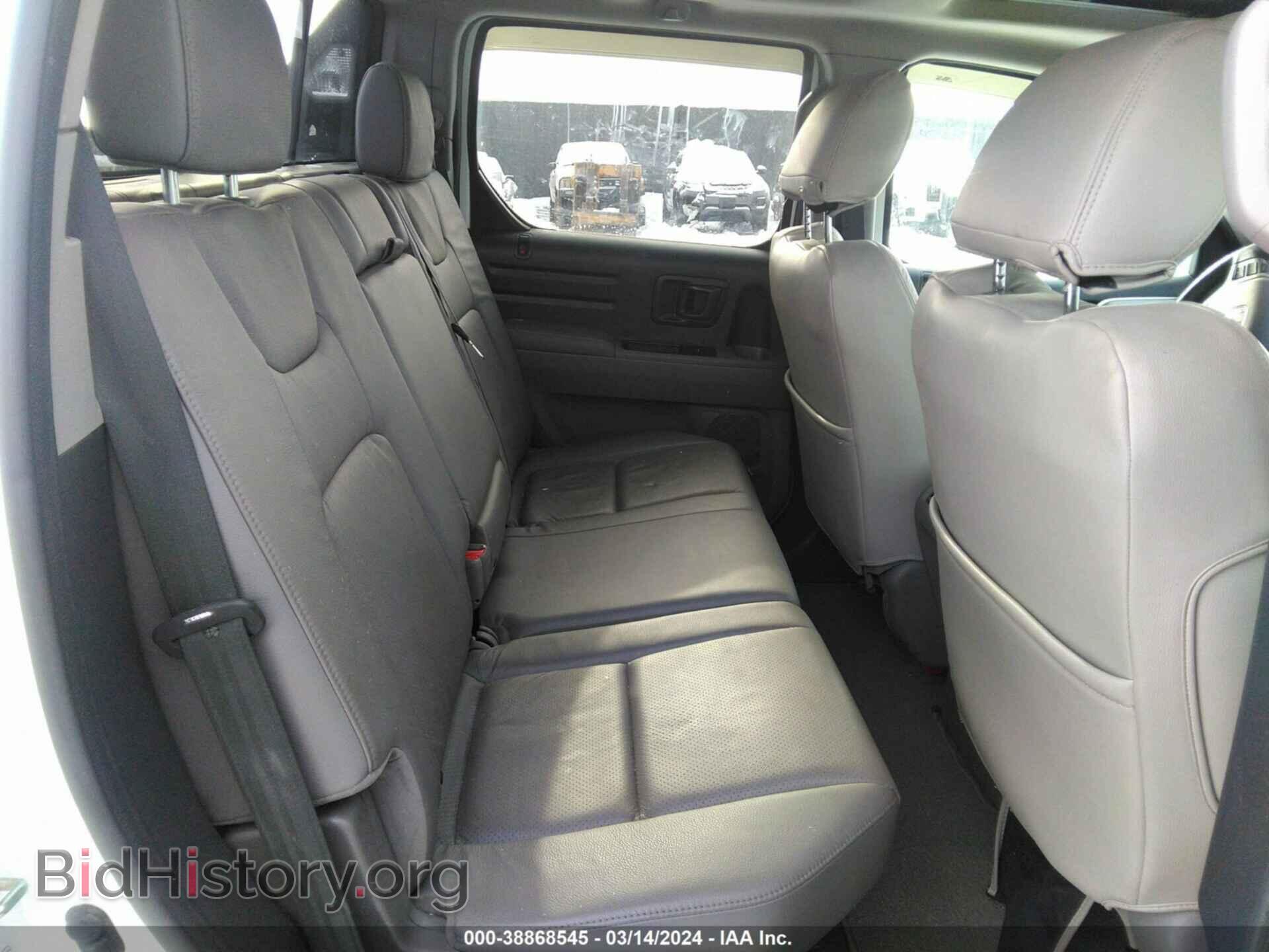 2014 HONDA RIDGELINE - VIN: 5FPYK1F51EB007352 - Фото 8