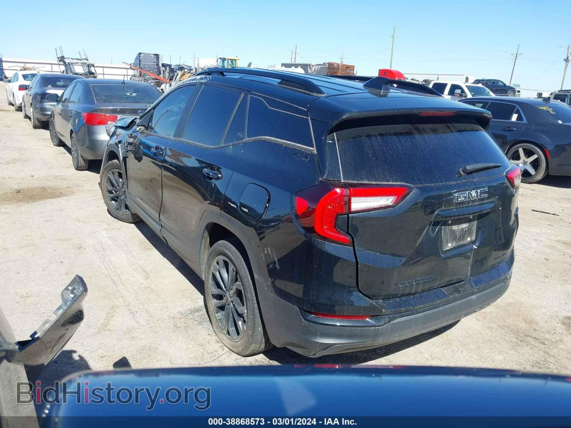 2022 GMC TERRAIN - VIN: 3GKALTEV0NL175610 - Фото 3