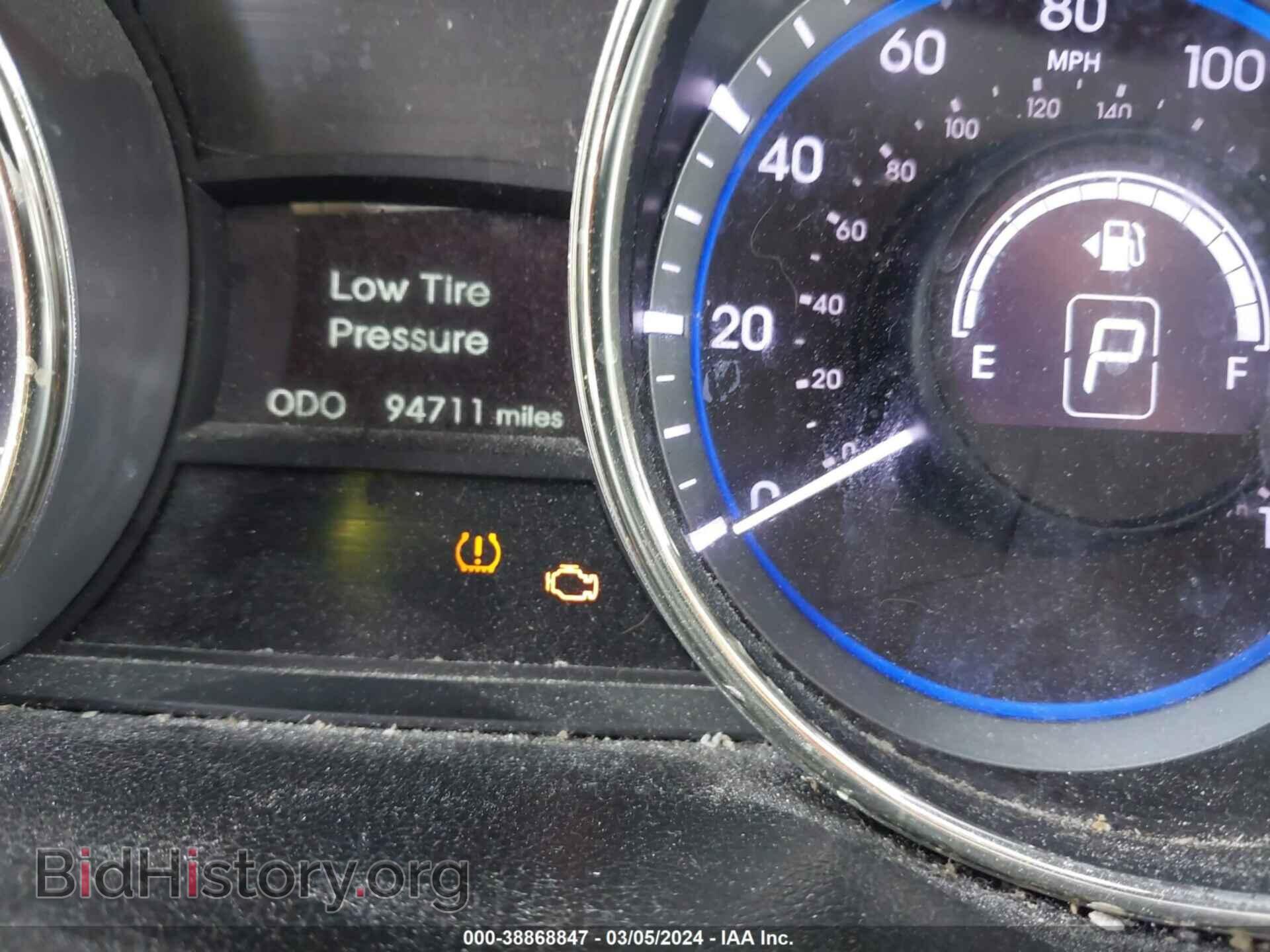 2012 HYUNDAI SONATA - VIN: 5NPEB4AC0CH410191 - Фото 7
