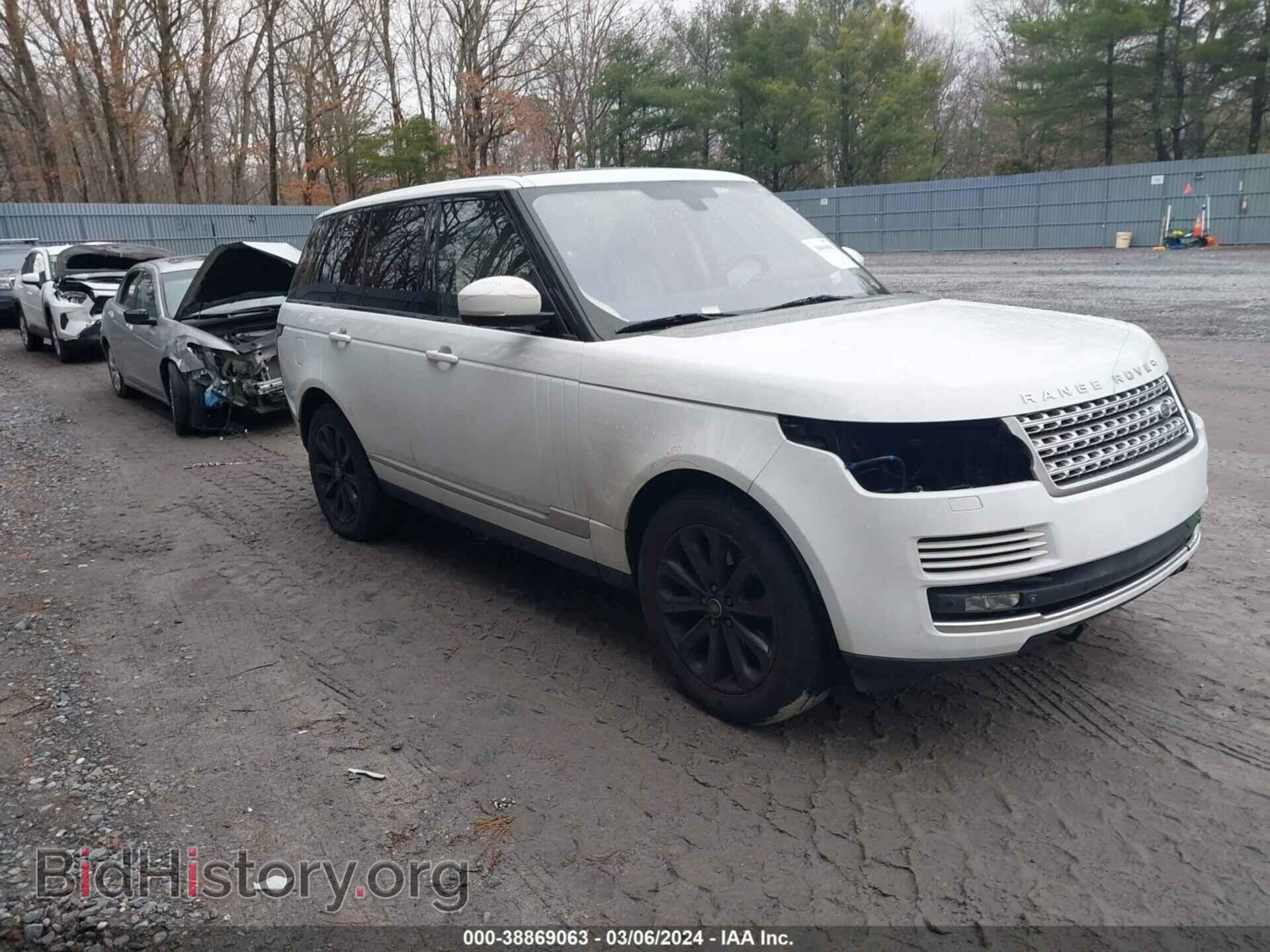 Photo SALGS2VF8FA206745 - LAND ROVER RANGE ROVER 2015