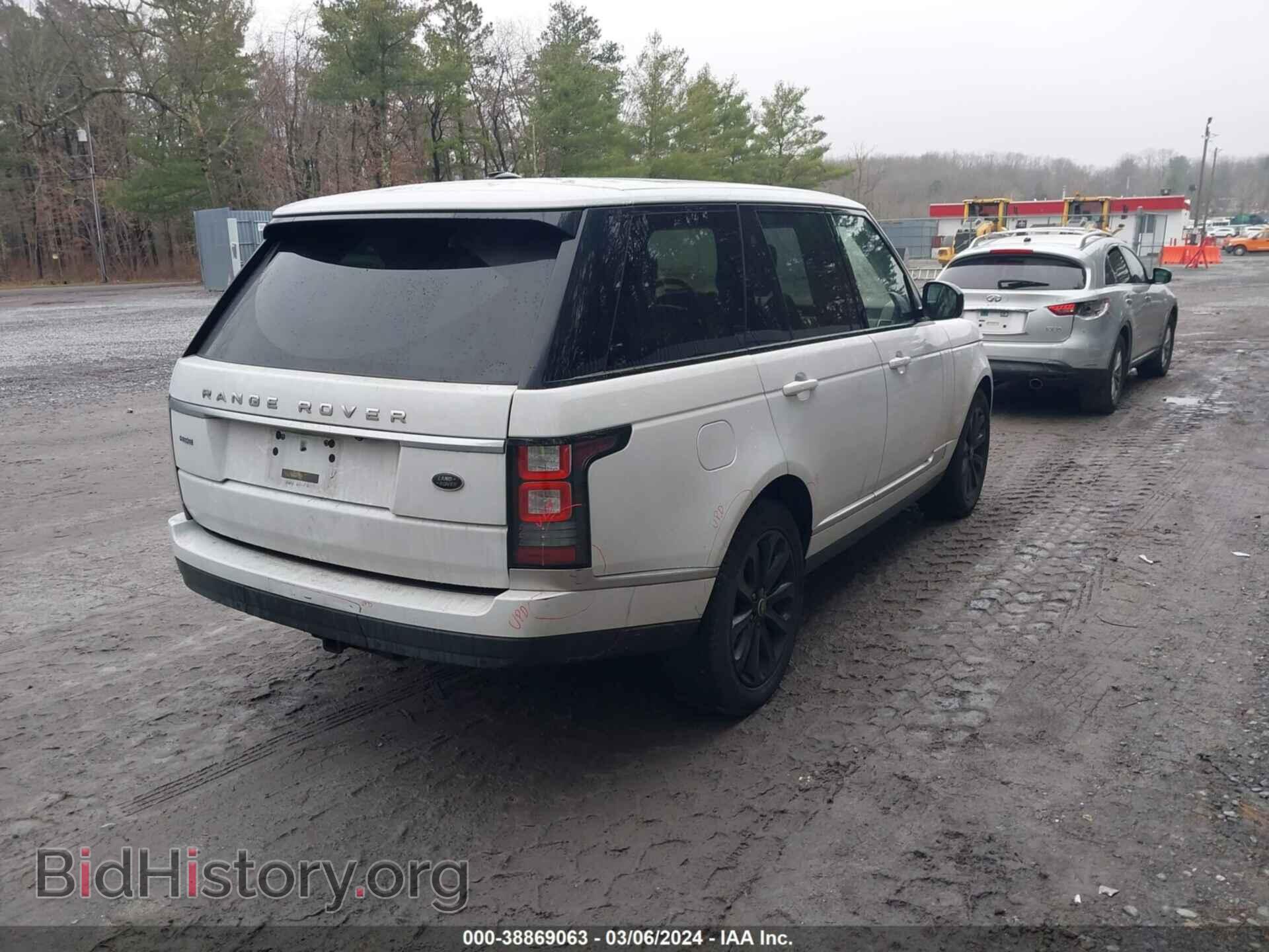 2015 LAND ROVER RANGE ROVER - VIN: SALGS2VF8FA206745 - Фото 4