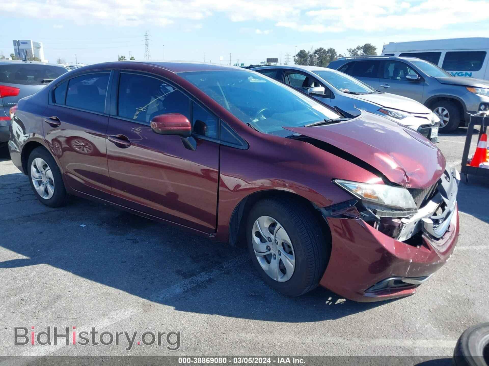 Фотография 19XFB2F56FE227633 - HONDA CIVIC 2015