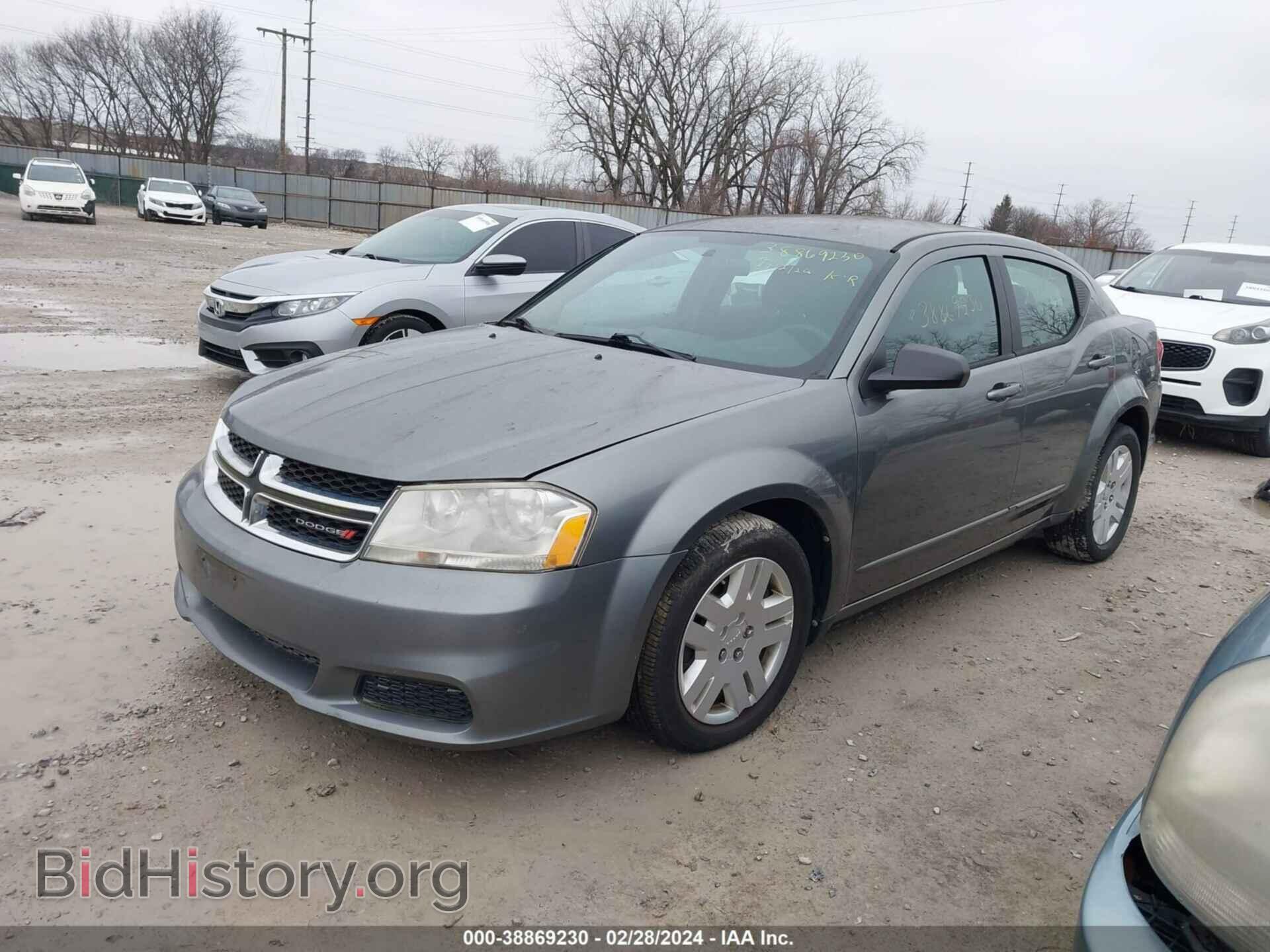 2013 DODGE AVENGER - VIN: 1C3CDZAB1DN538225 - Фото 2