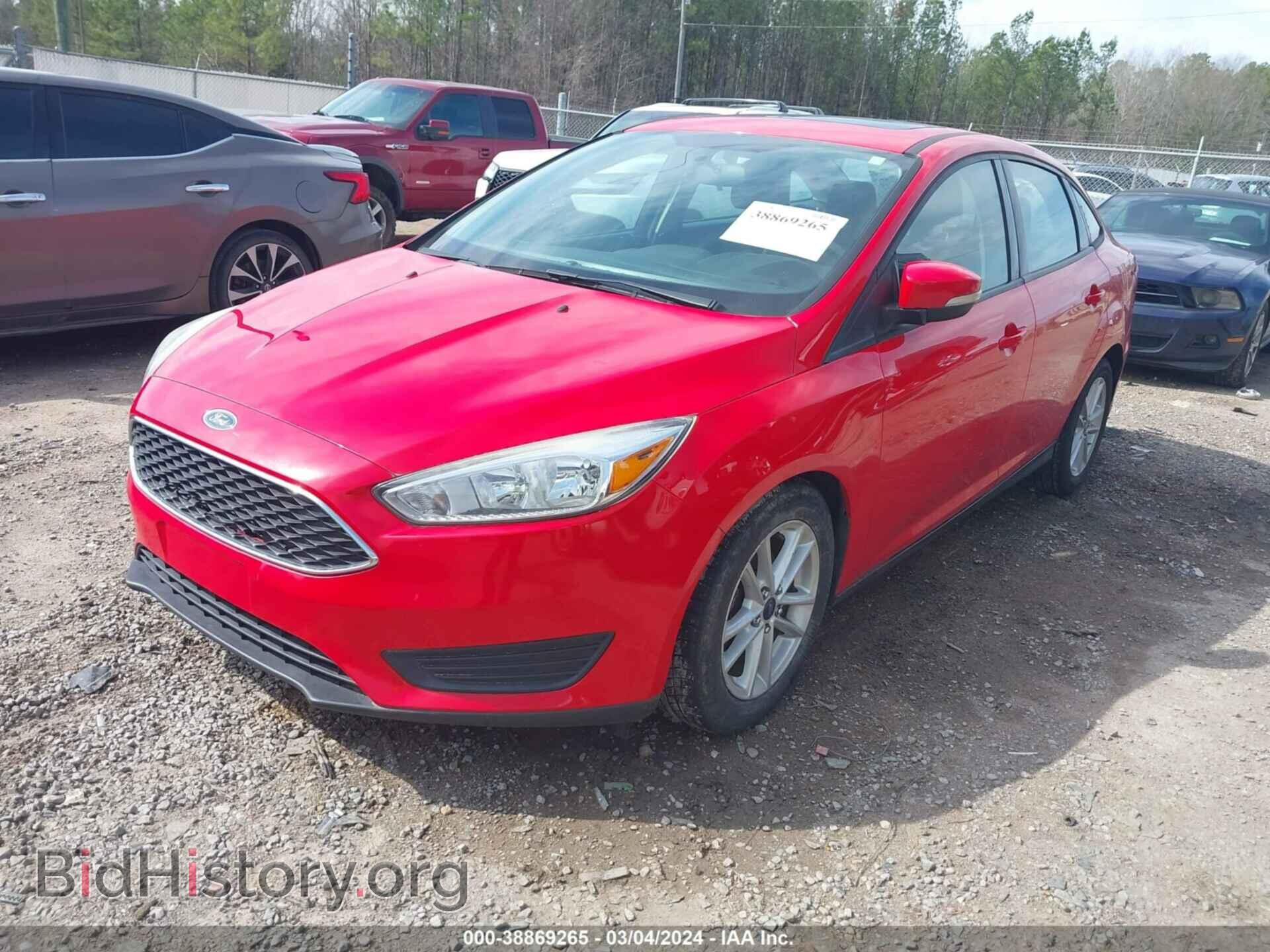 2015 FORD FOCUS - VIN: 1FADP3F27FL345465 - Фото 2